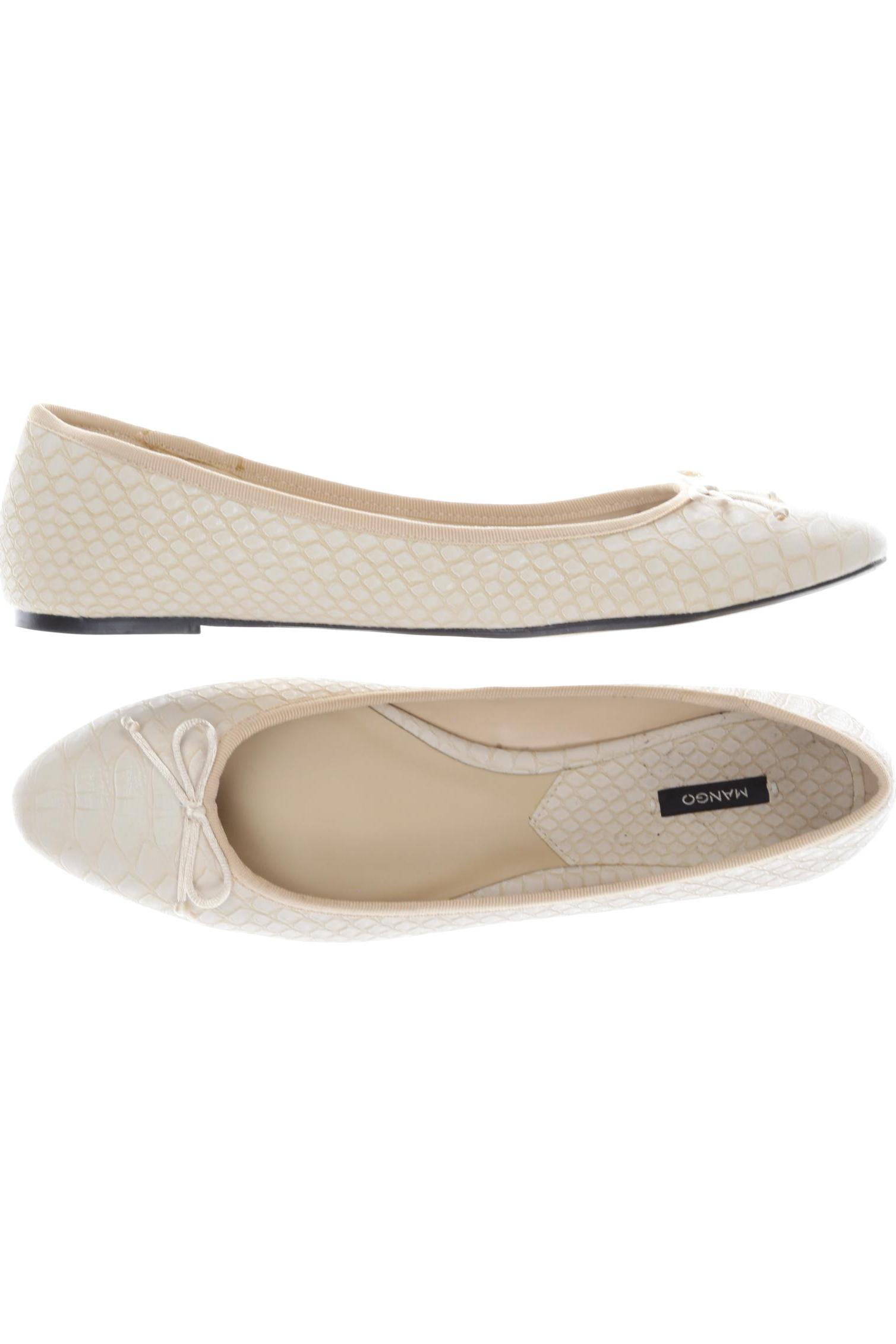 

Mango Damen Ballerinas, beige, Gr. 41