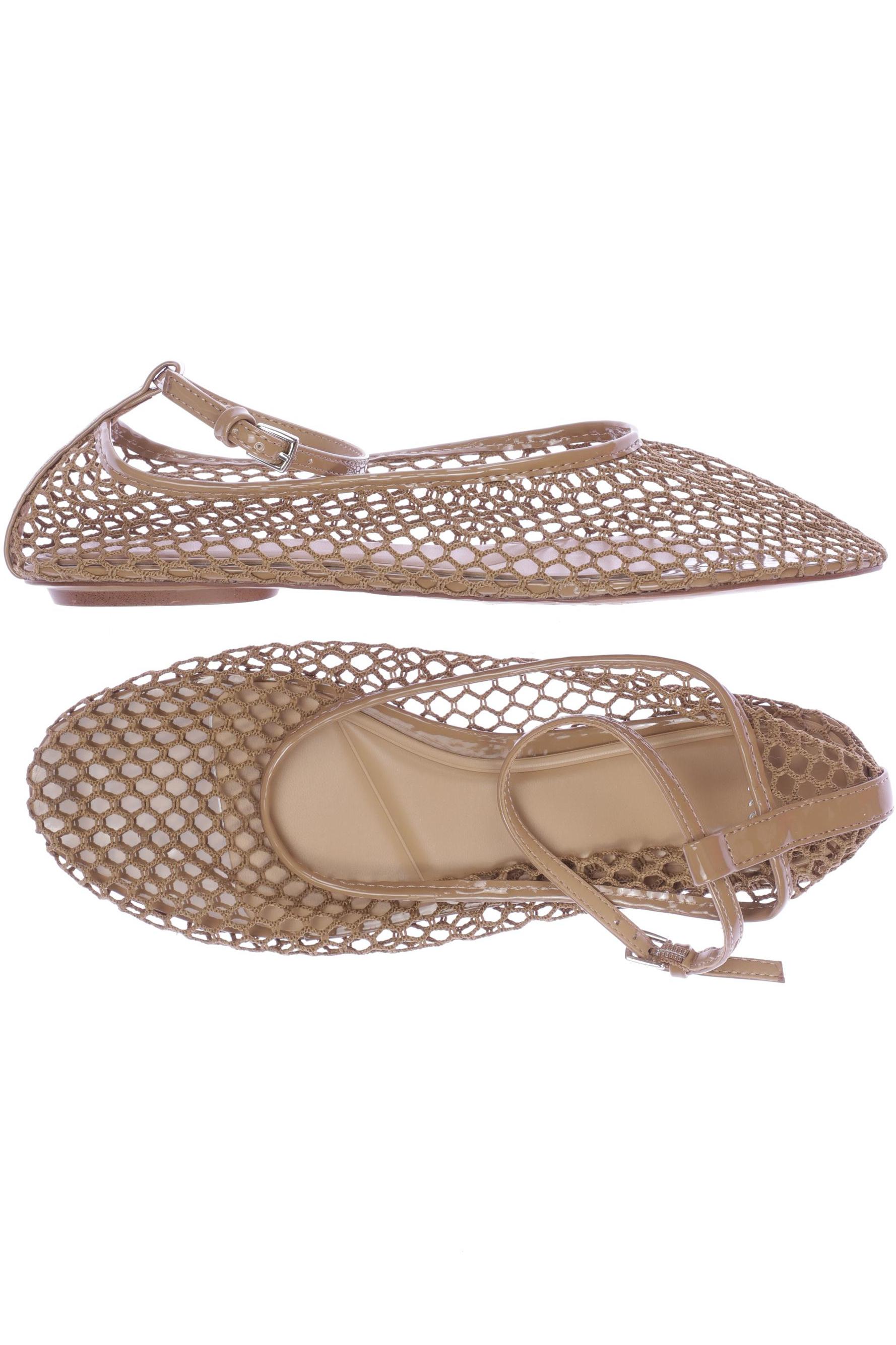 

Mango Damen Ballerinas, beige, Gr. 40