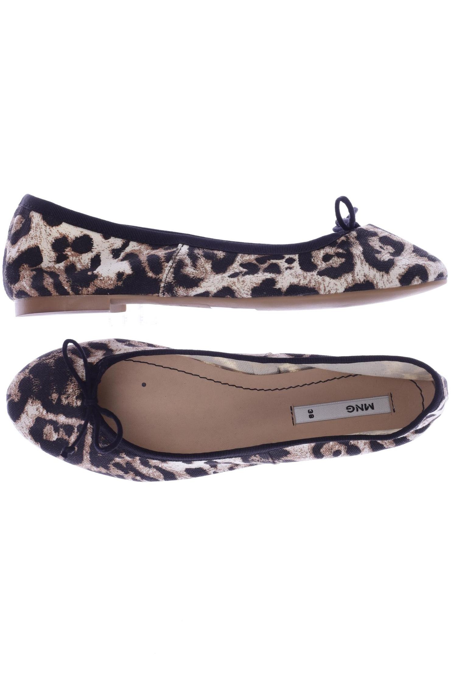 

MANGO Damen Ballerinas, beige