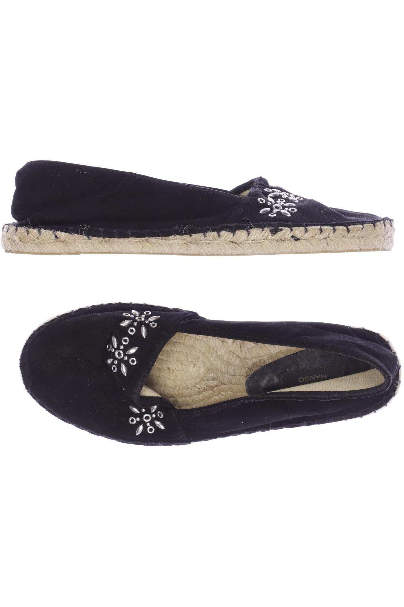 

MANGO Damen Ballerinas, schwarz