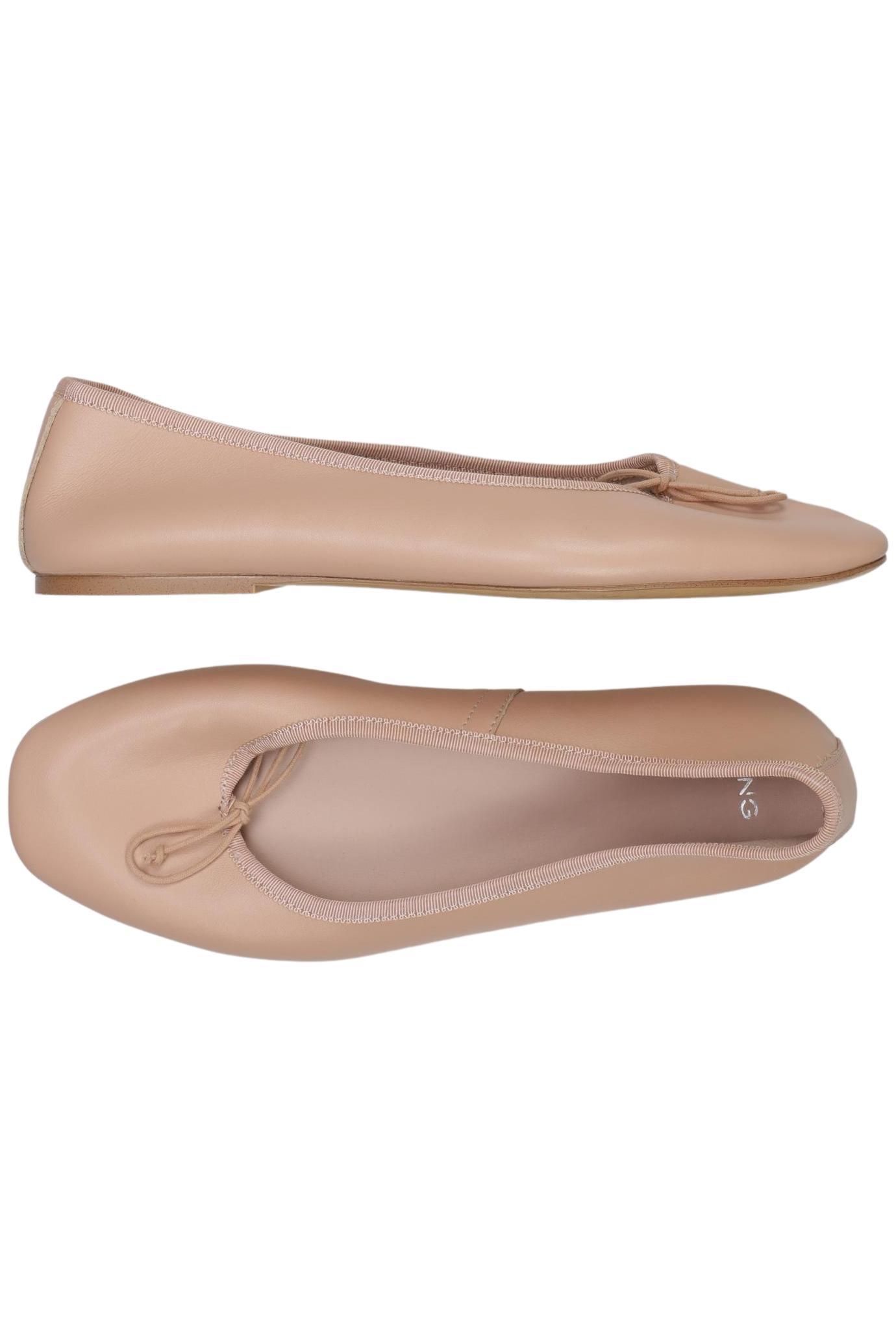 

Mango Damen Ballerinas, beige, Gr. 38