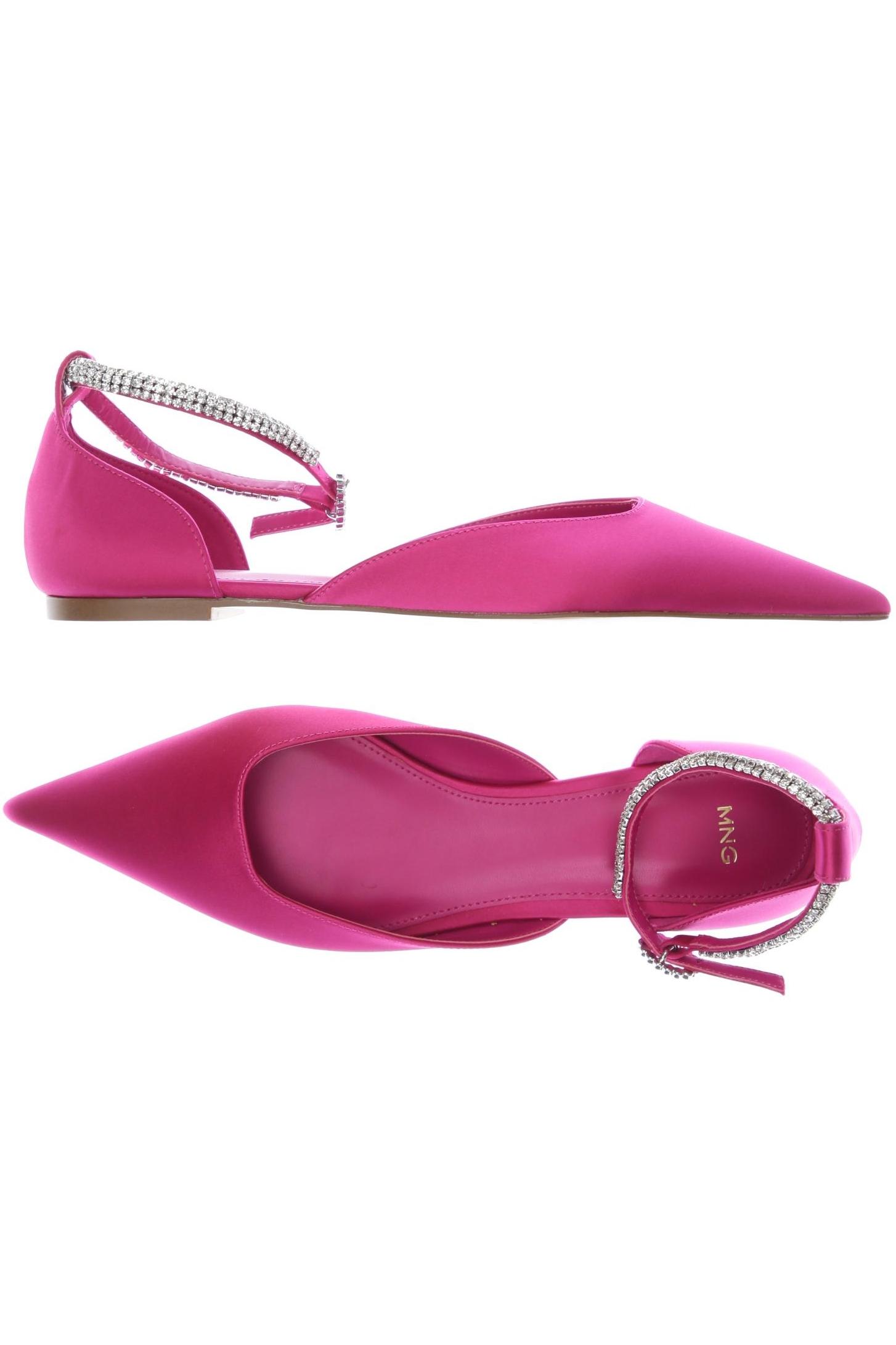 

Mango Damen Ballerinas, pink, Gr. 40