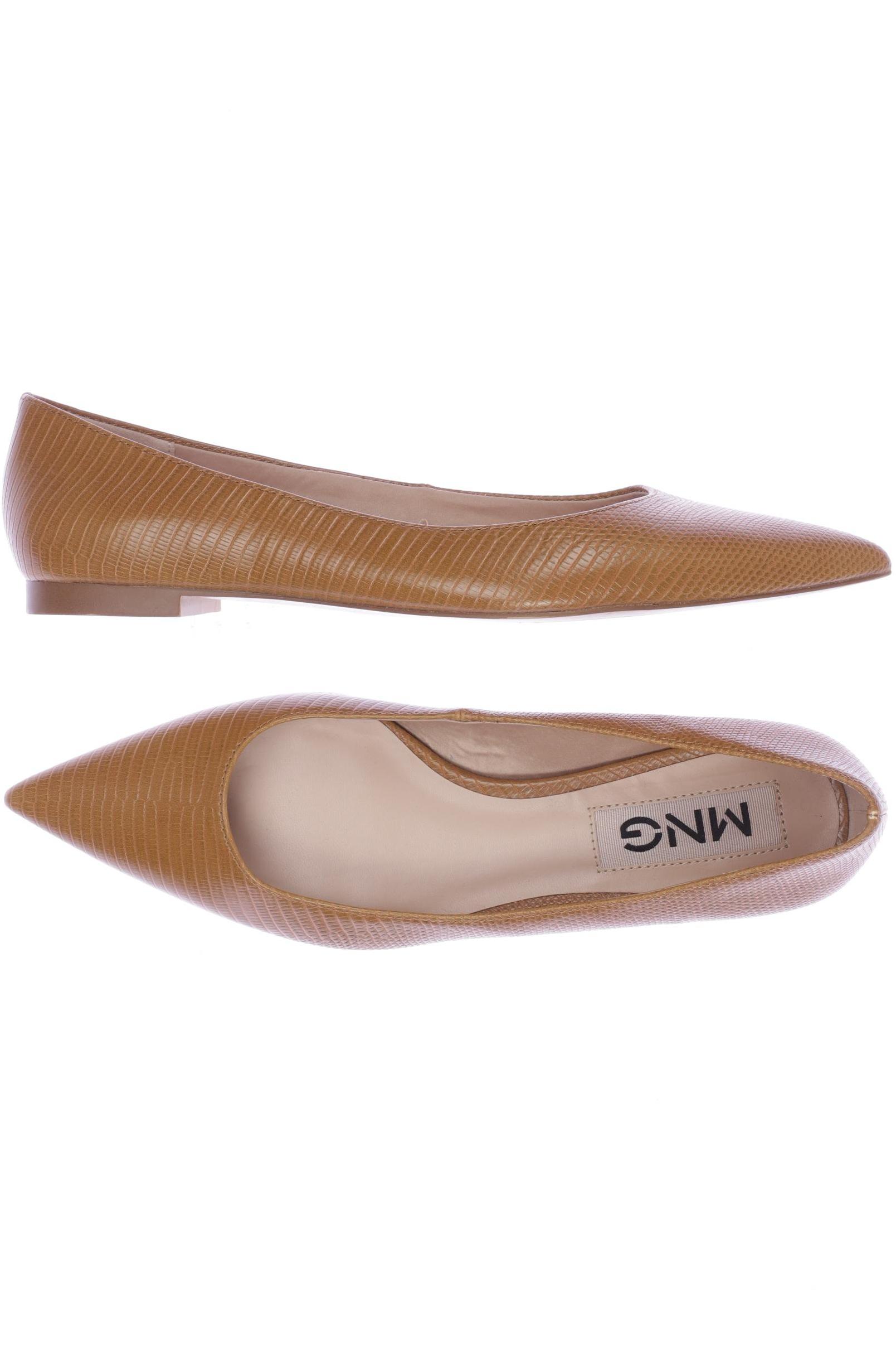

Mango Damen Ballerinas, orange, Gr. 39