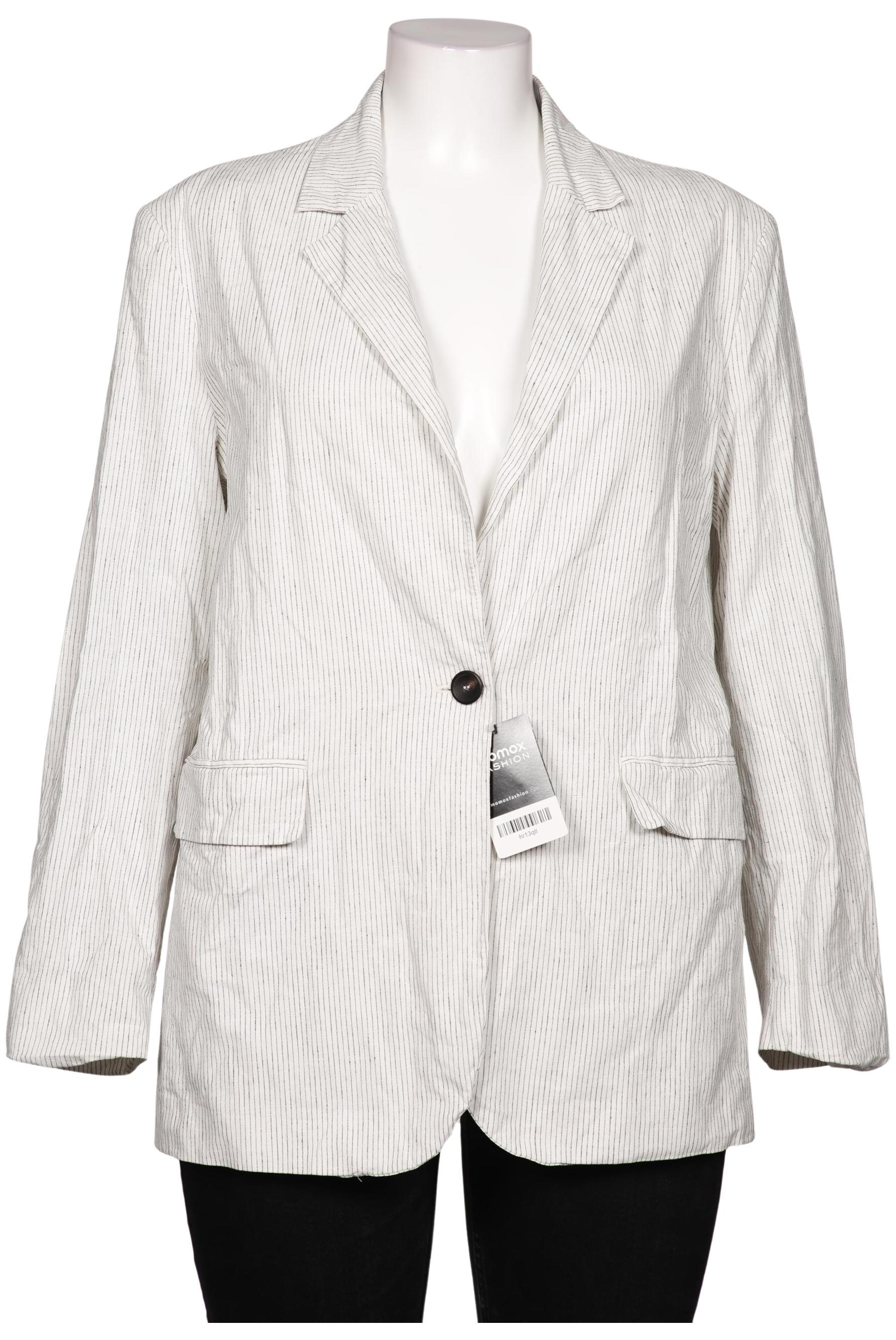 

Mango Damen Blazer, weiß, Gr. 44
