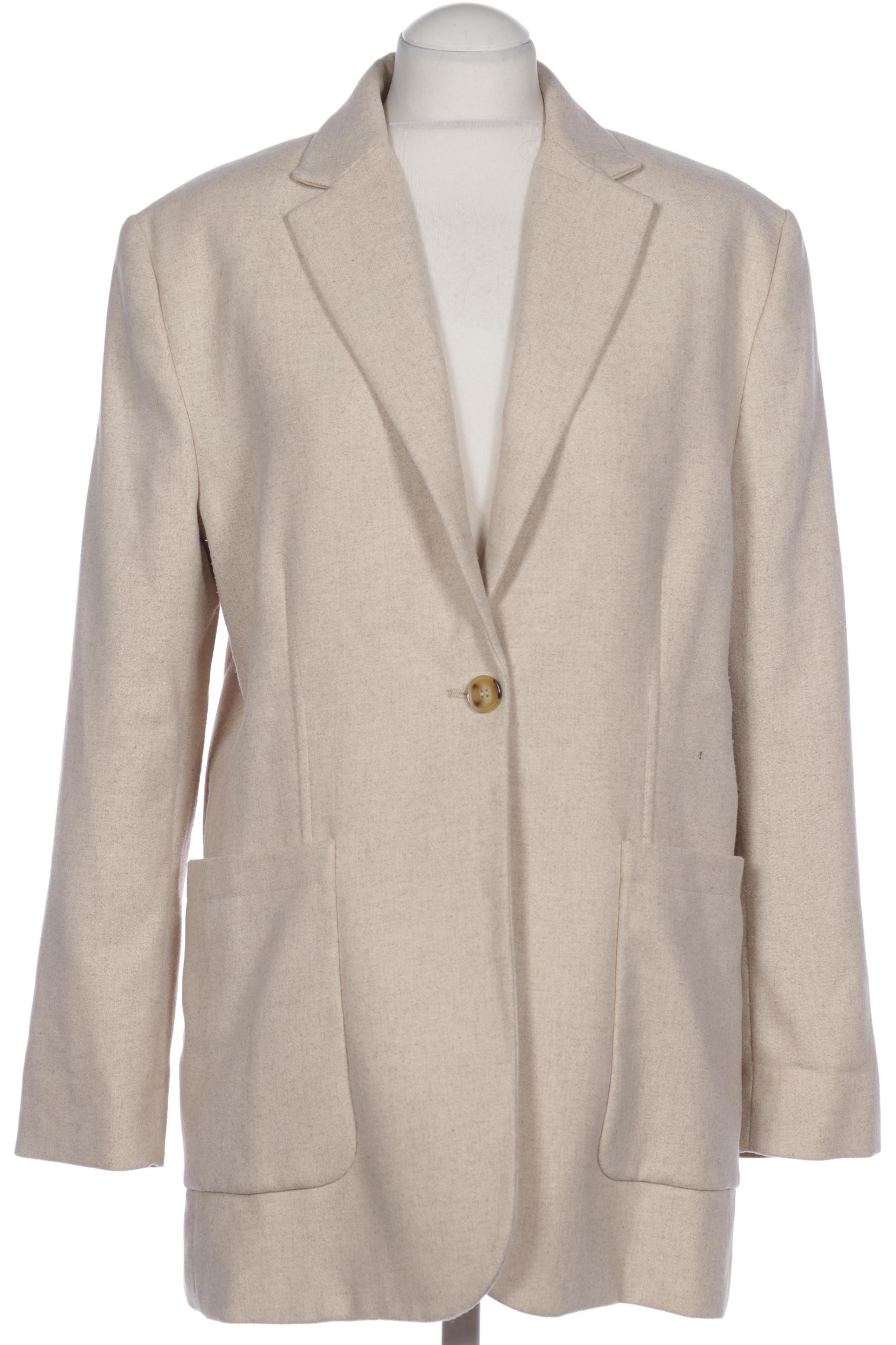 

Mango Damen Blazer, beige, Gr. 38