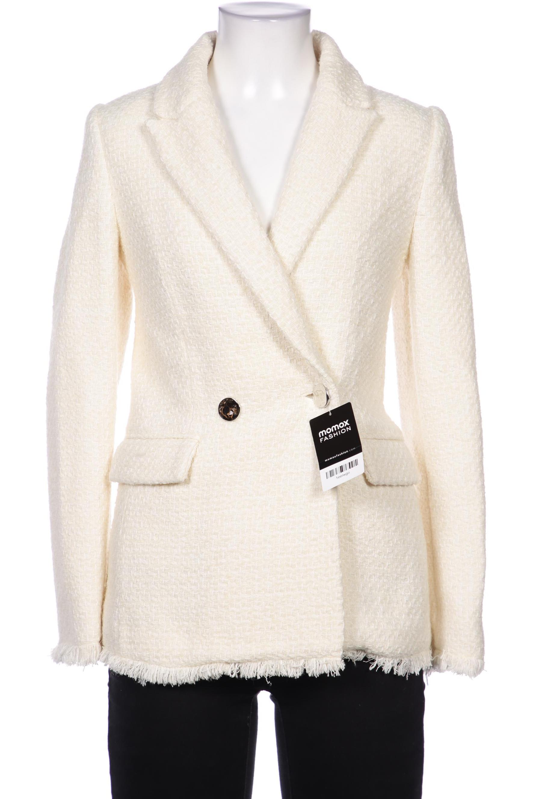 

Mango Damen Blazer, cremeweiß, Gr. 34