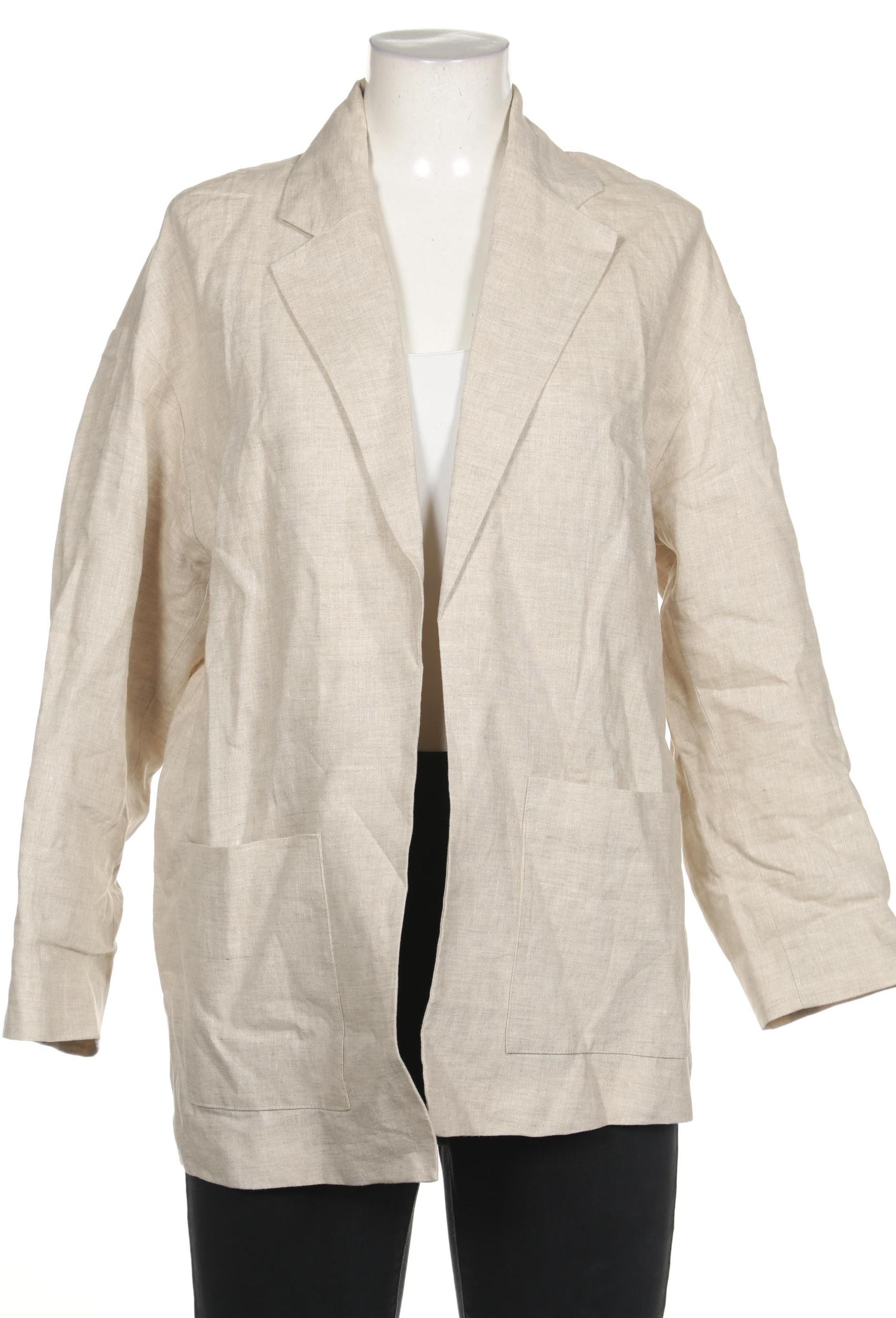

Mango Damen Blazer, beige, Gr. 38