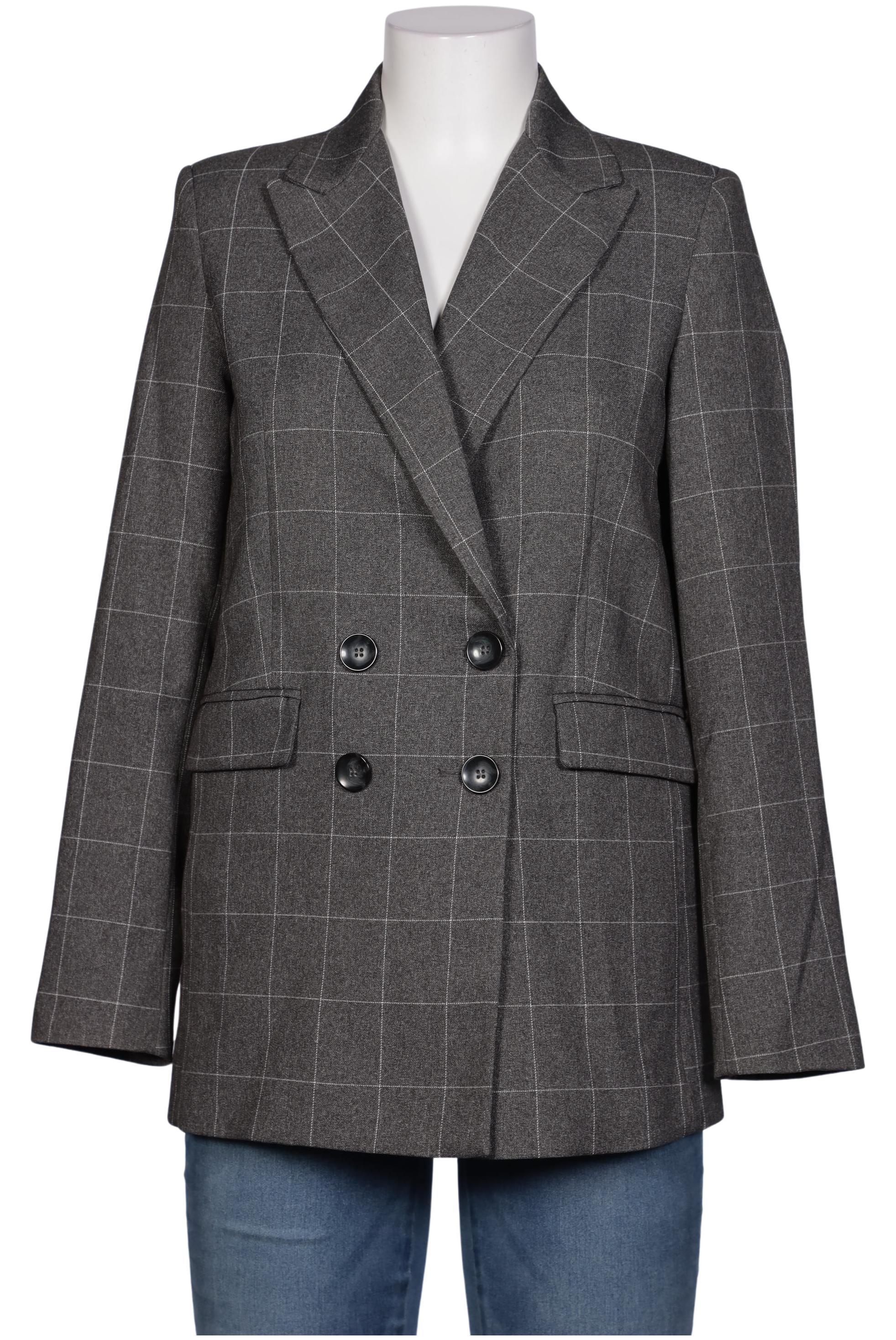 

Mango Damen Blazer, grau, Gr. 38