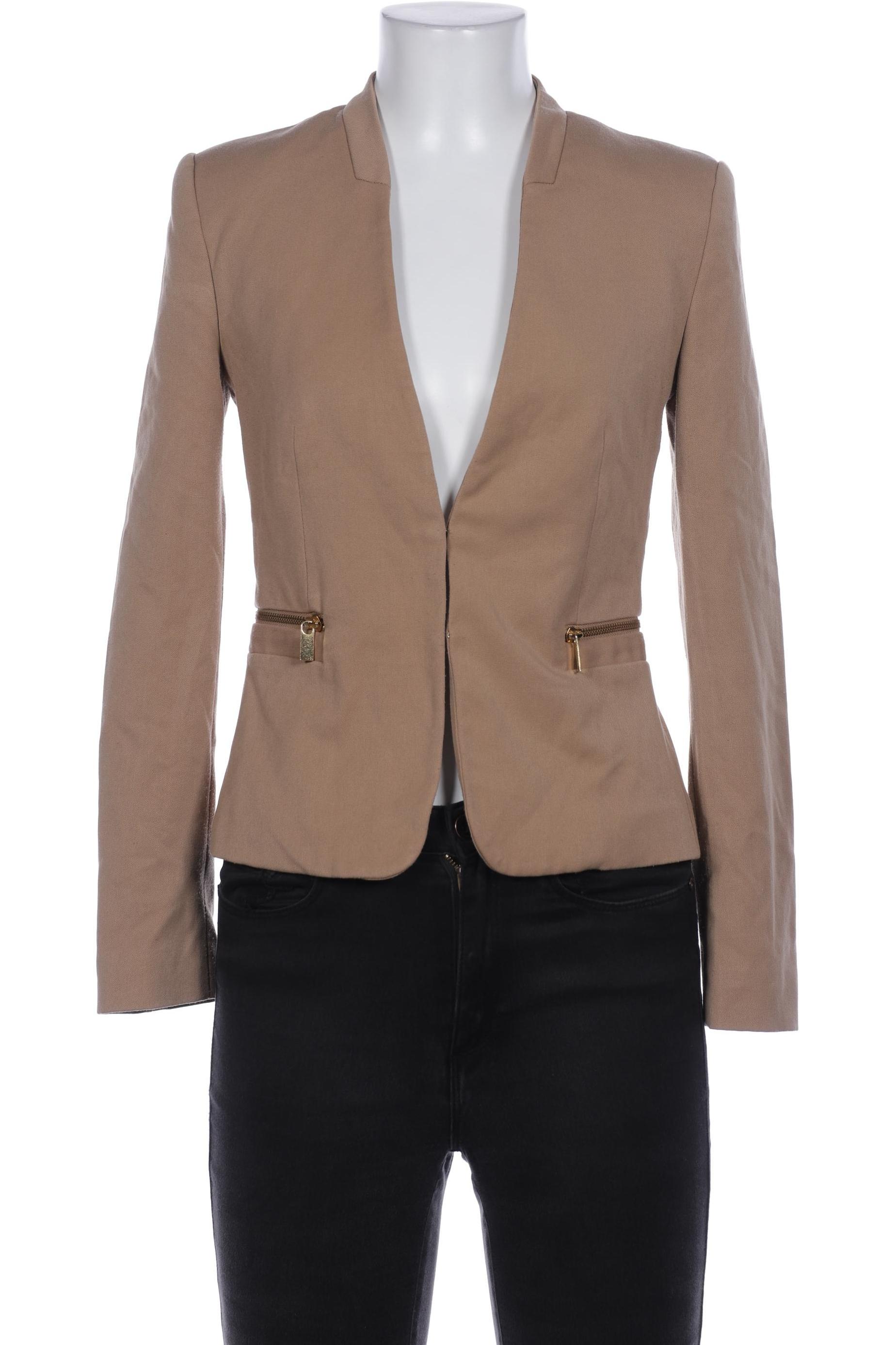 

Mango Damen Blazer, beige, Gr. 34
