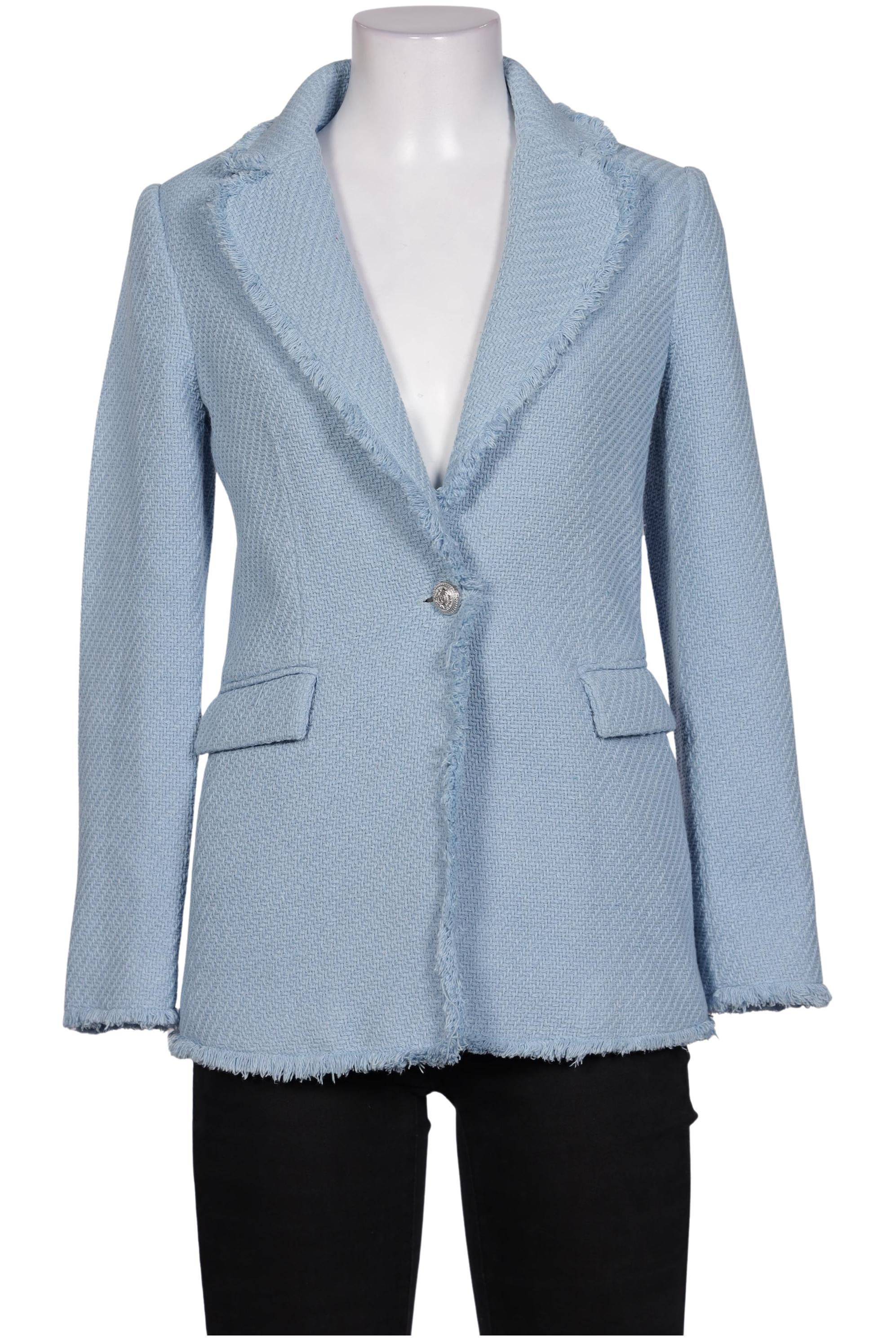 

Mango Damen Blazer, hellblau, Gr. 34