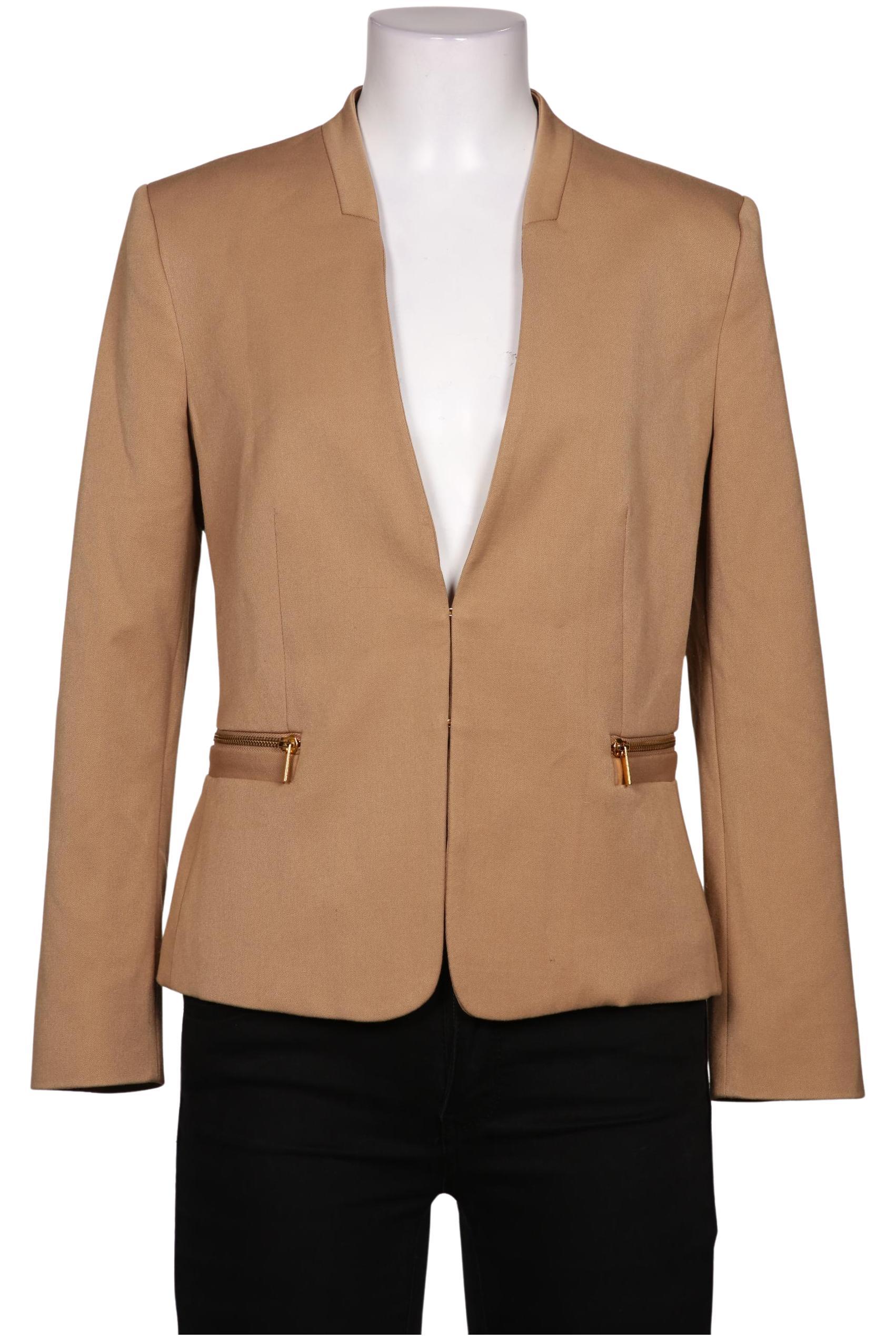 

Mango Damen Blazer, beige, Gr. 38