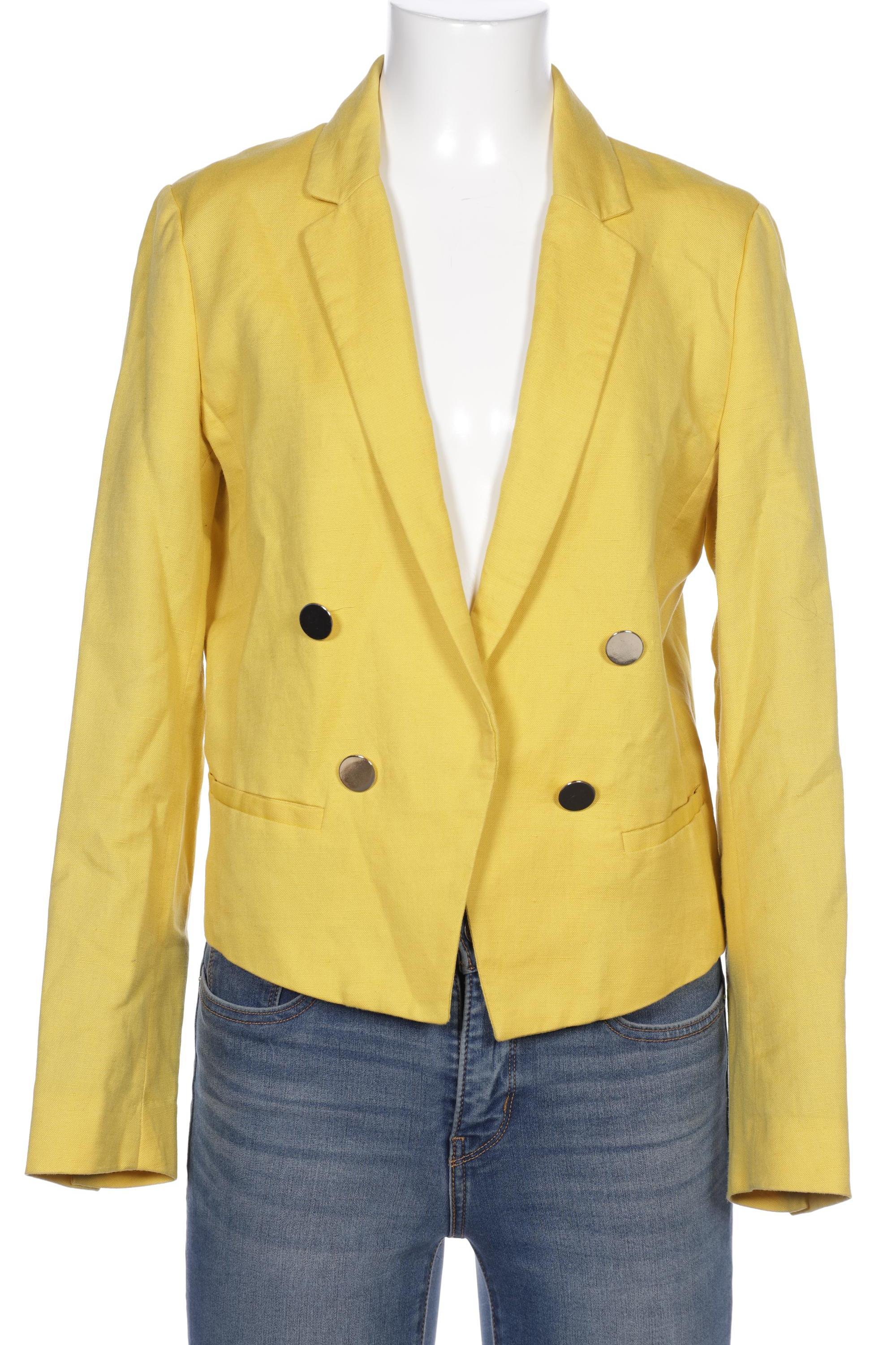 

Mango Damen Blazer, gelb, Gr. 38