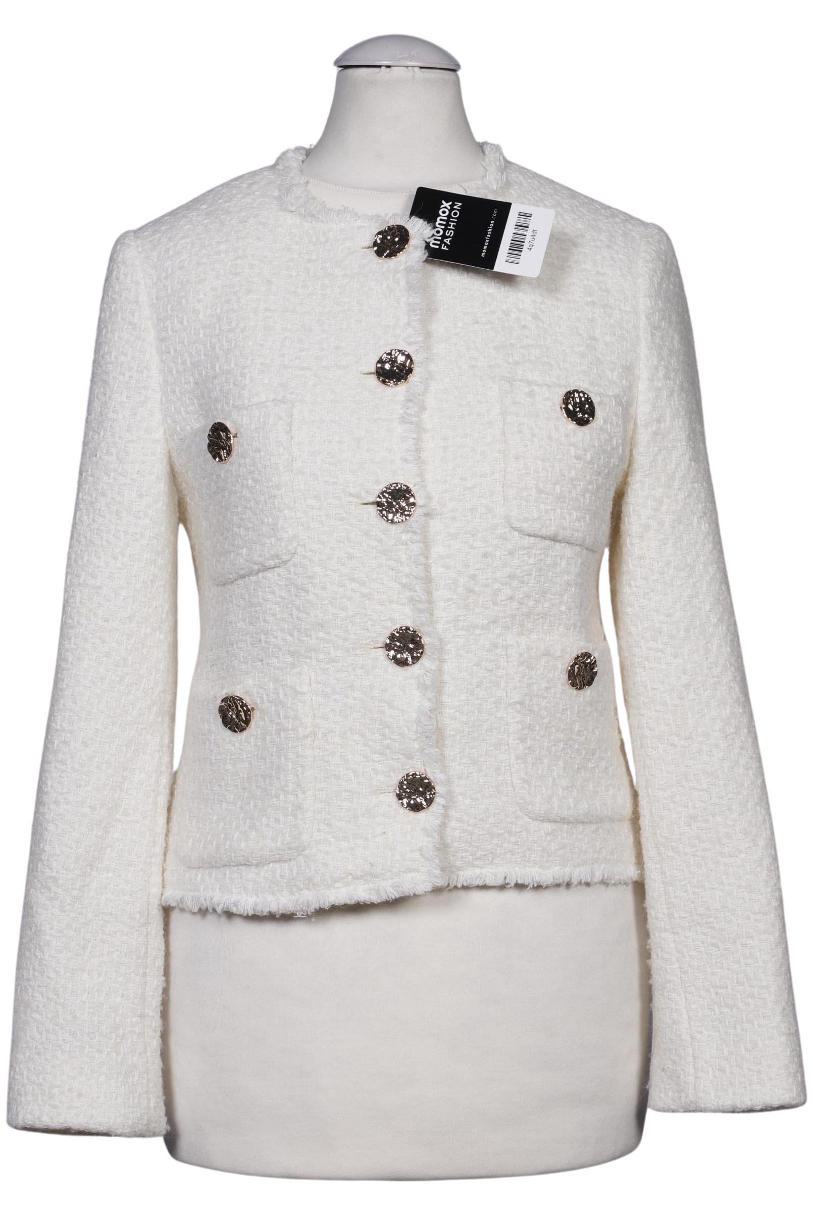 

Mango Damen Blazer, weiß, Gr. 34