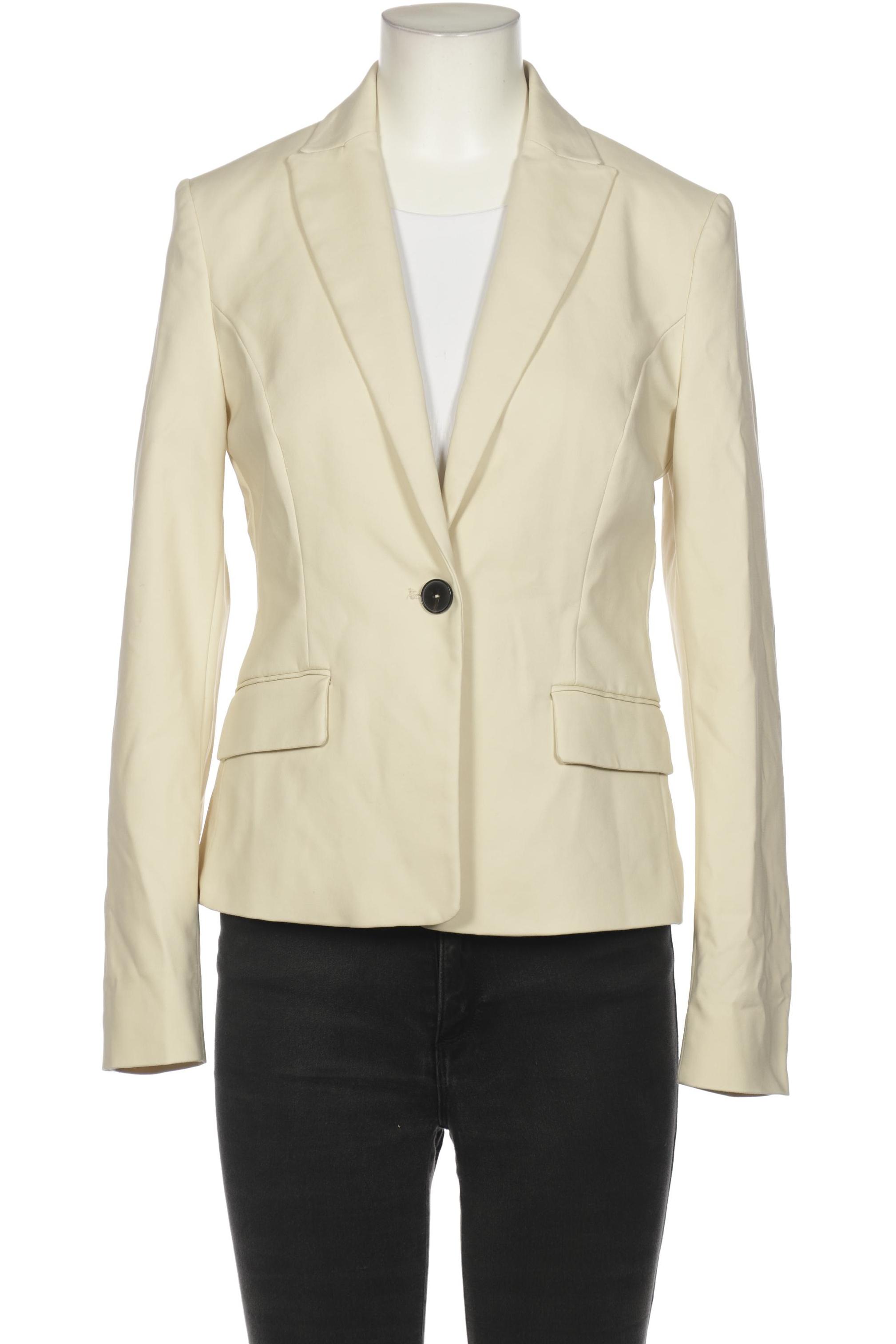 

MANGO Damen Blazer, cremeweiß