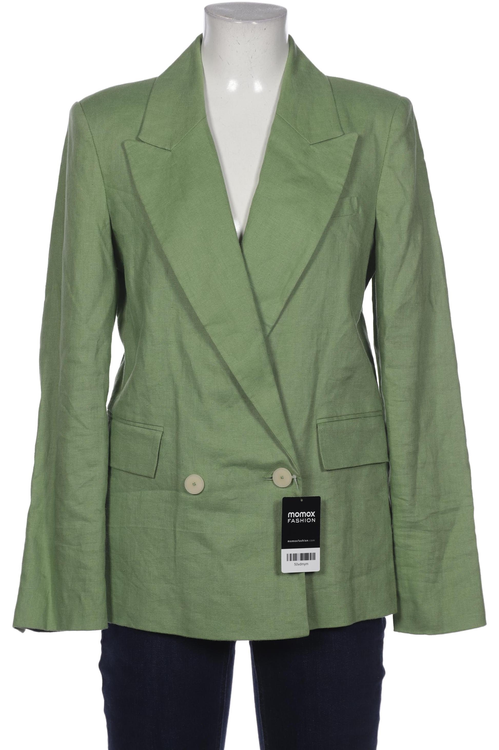 

Mango Damen Blazer, grün, Gr. 38