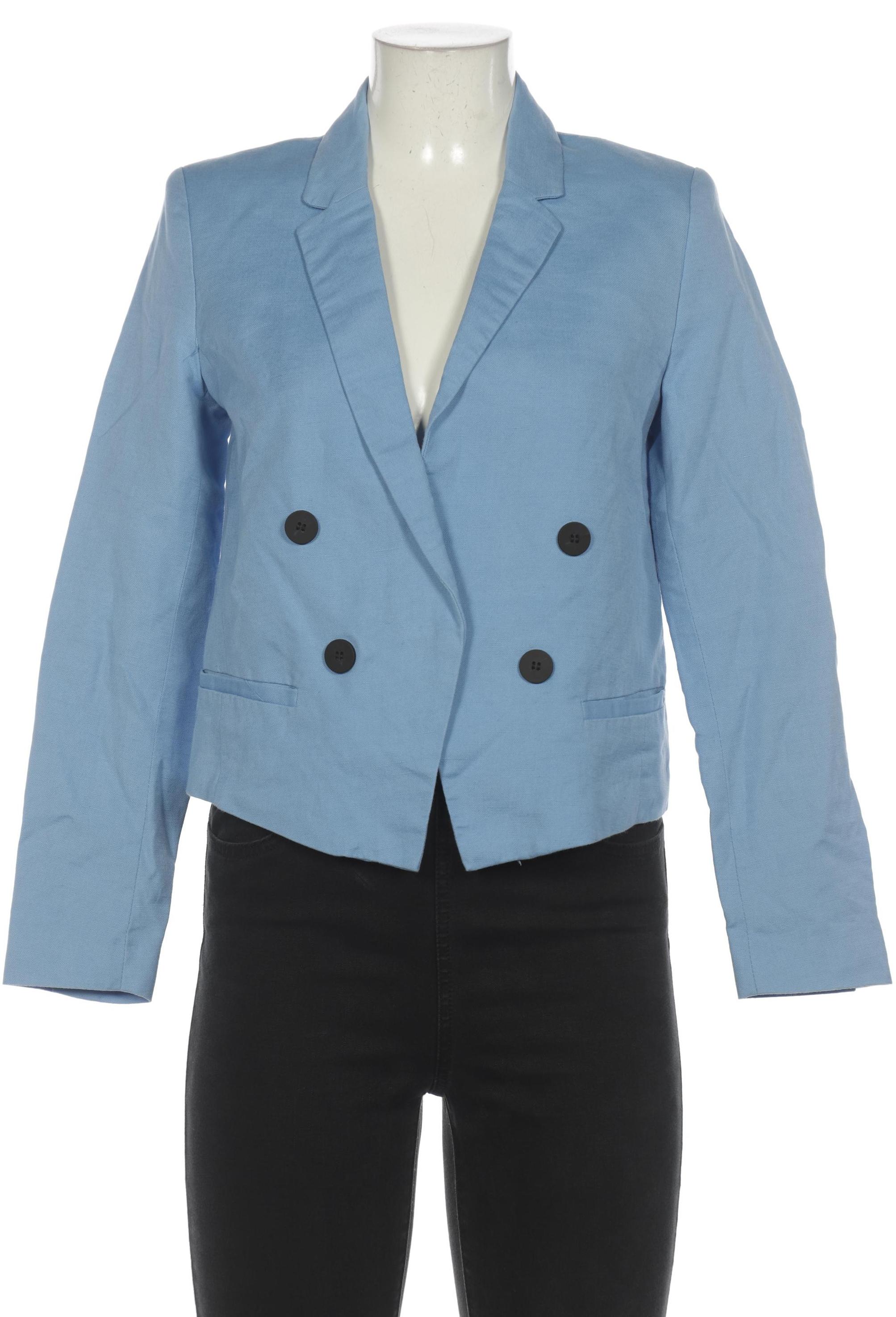 

Mango Damen Blazer, blau, Gr. 38