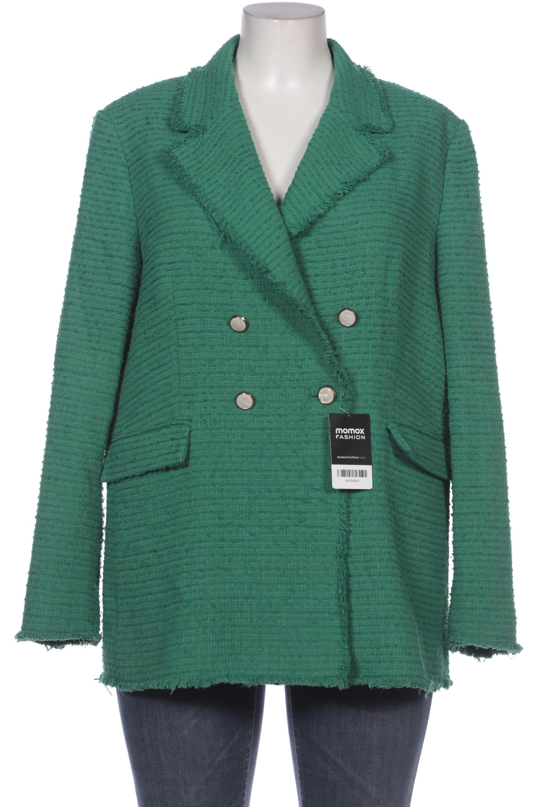 

Mango Damen Blazer, grün, Gr. 46