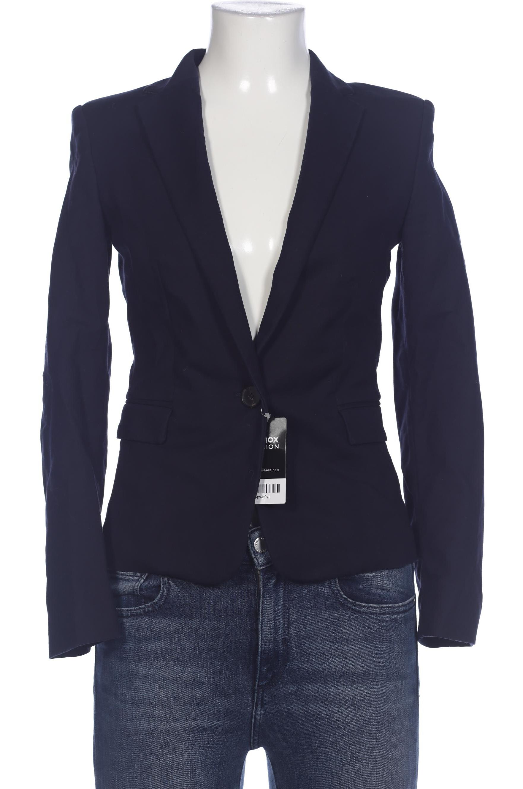 

MANGO Damen Blazer, marineblau