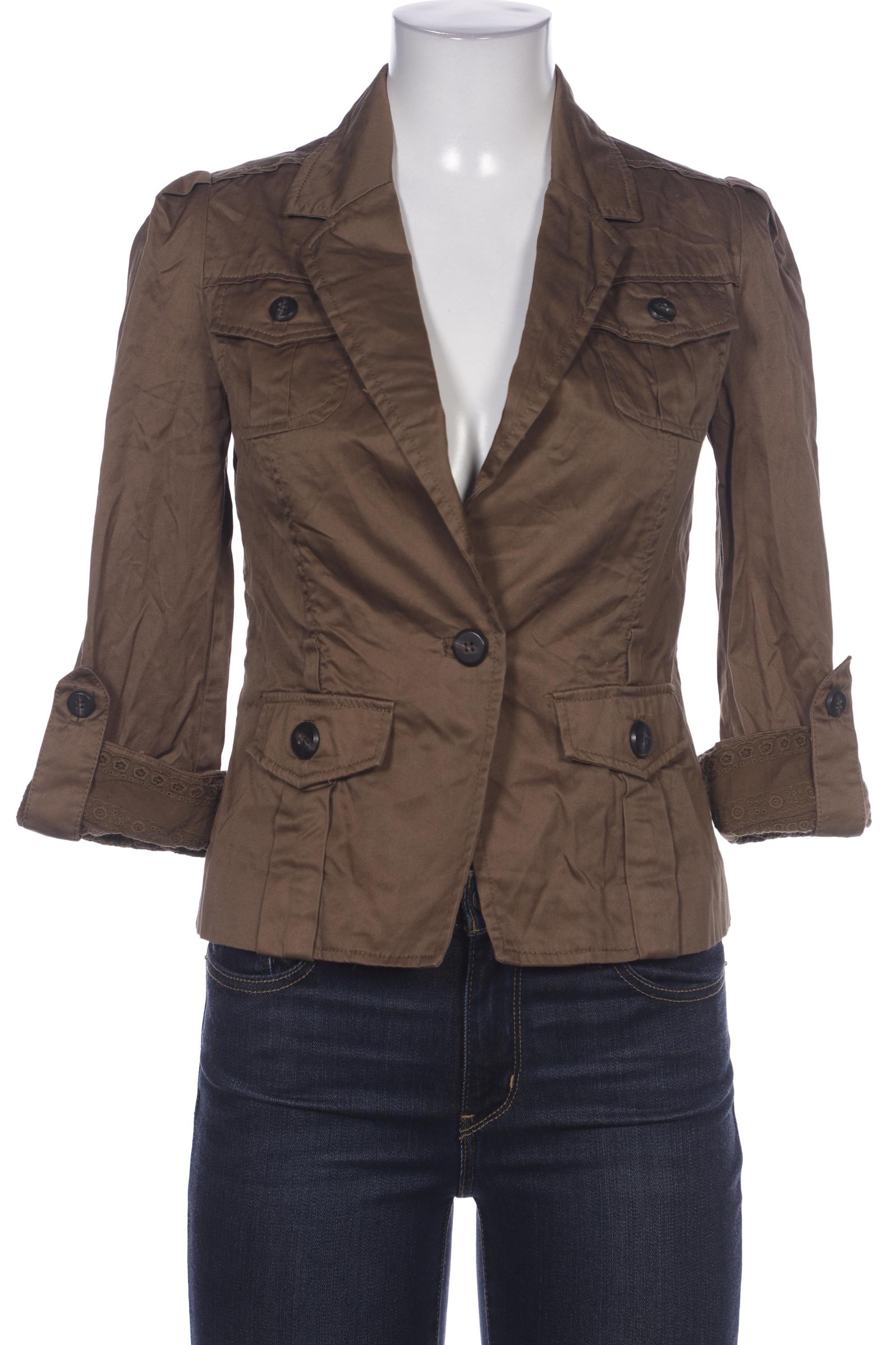 

Mango Damen Blazer, grün, Gr. 38