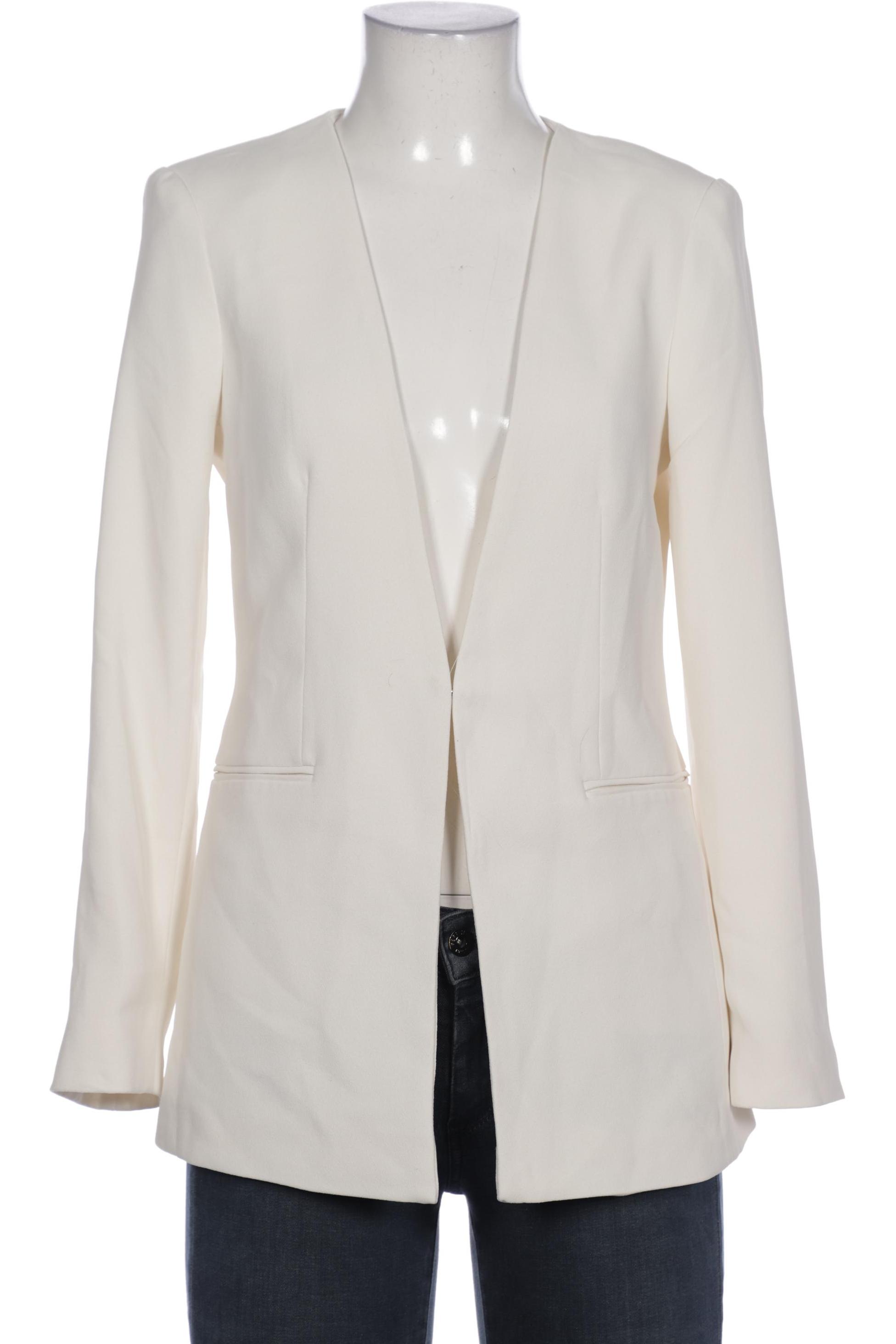 

MANGO Damen Blazer, cremeweiß