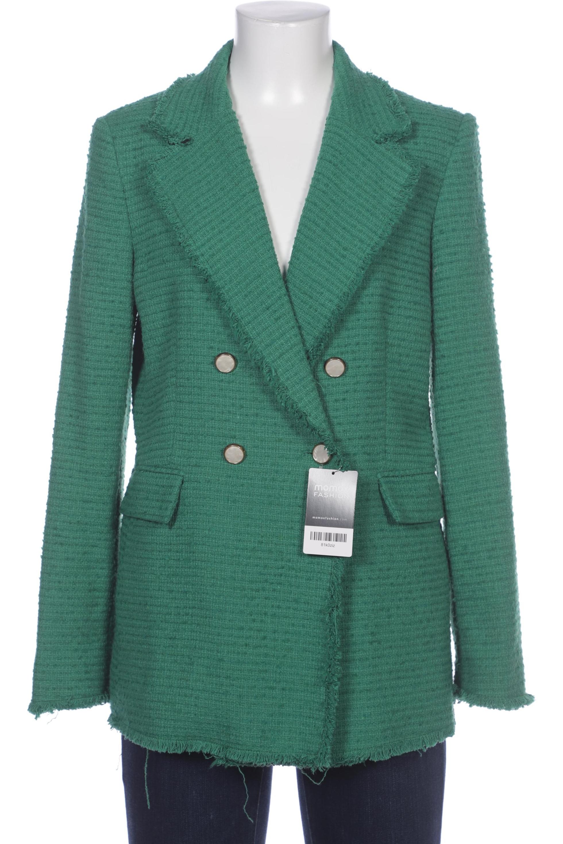

Mango Damen Blazer, grün, Gr. 38
