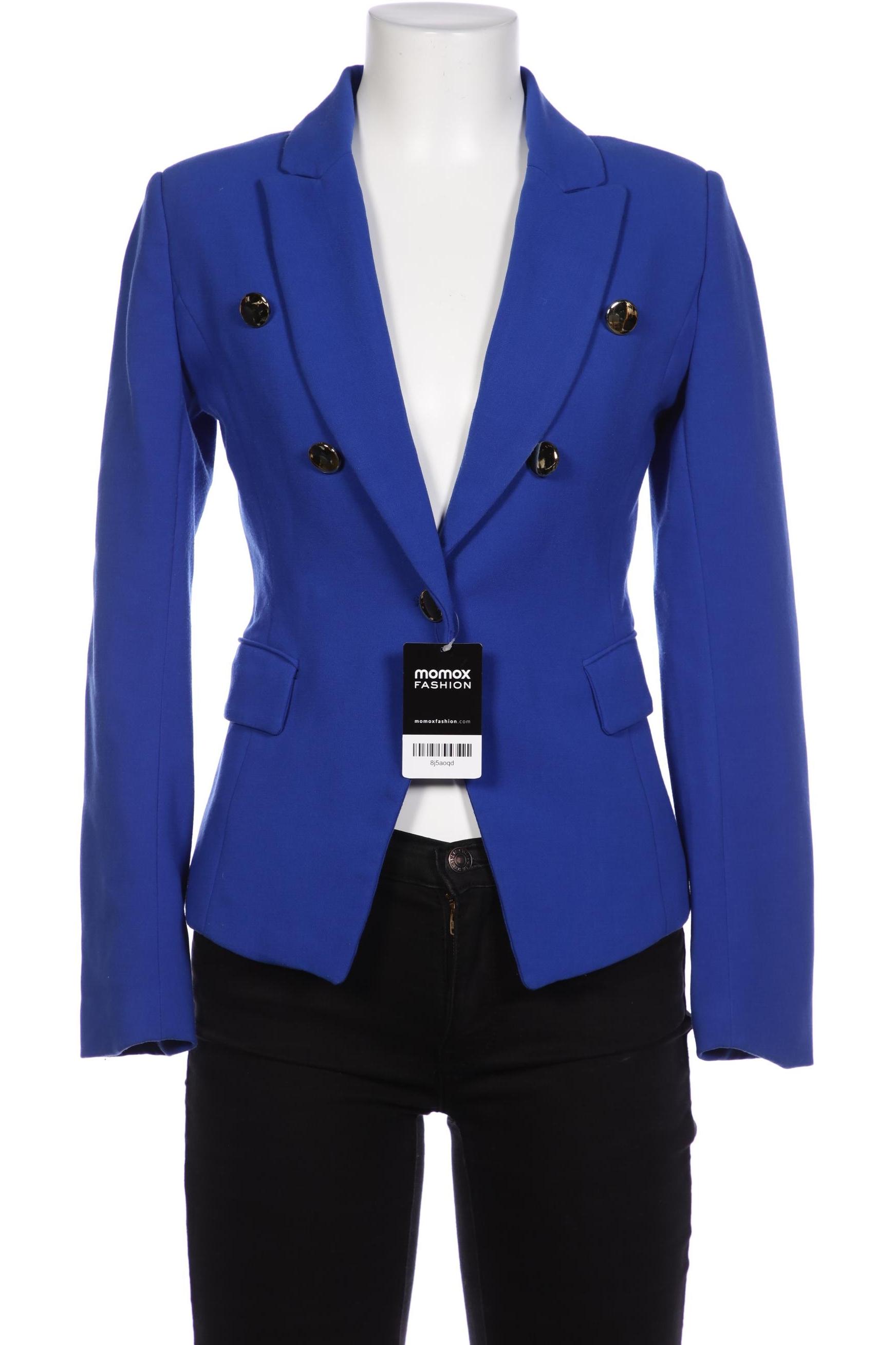 

Mango Damen Blazer, blau, Gr. 34