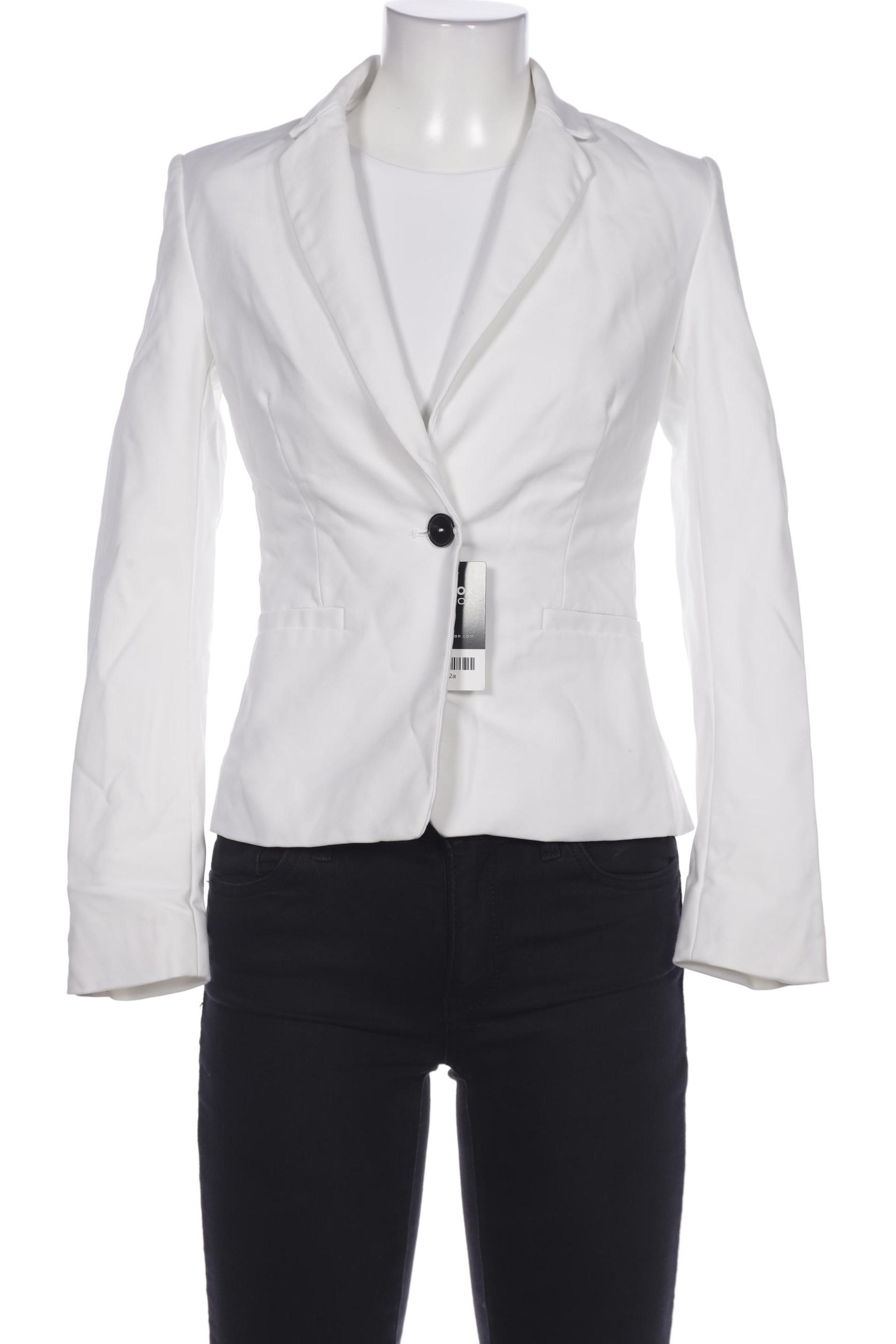 

Mango Damen Blazer, weiß, Gr. 34