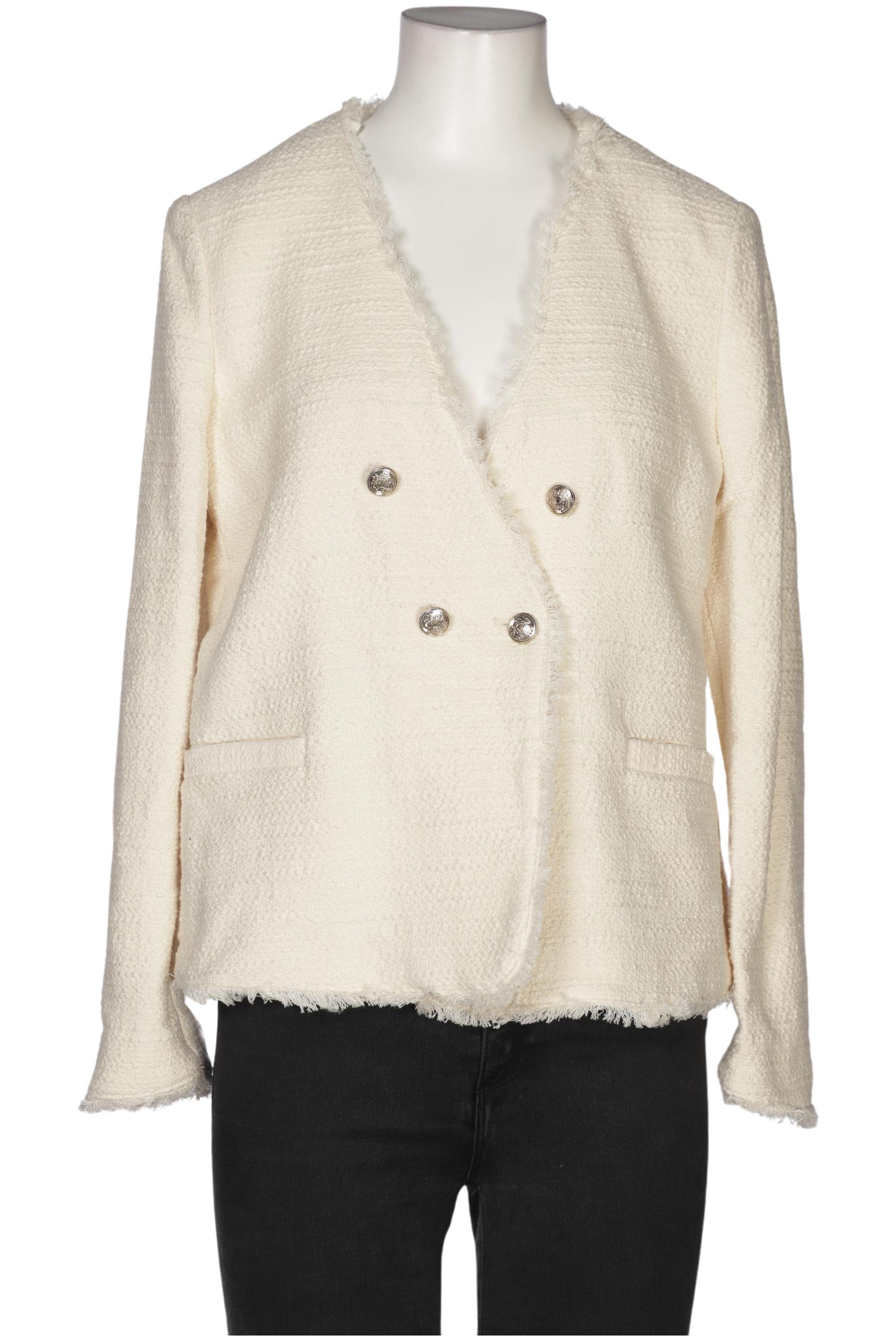 

Mango Damen Blazer, cremeweiß, Gr. 42