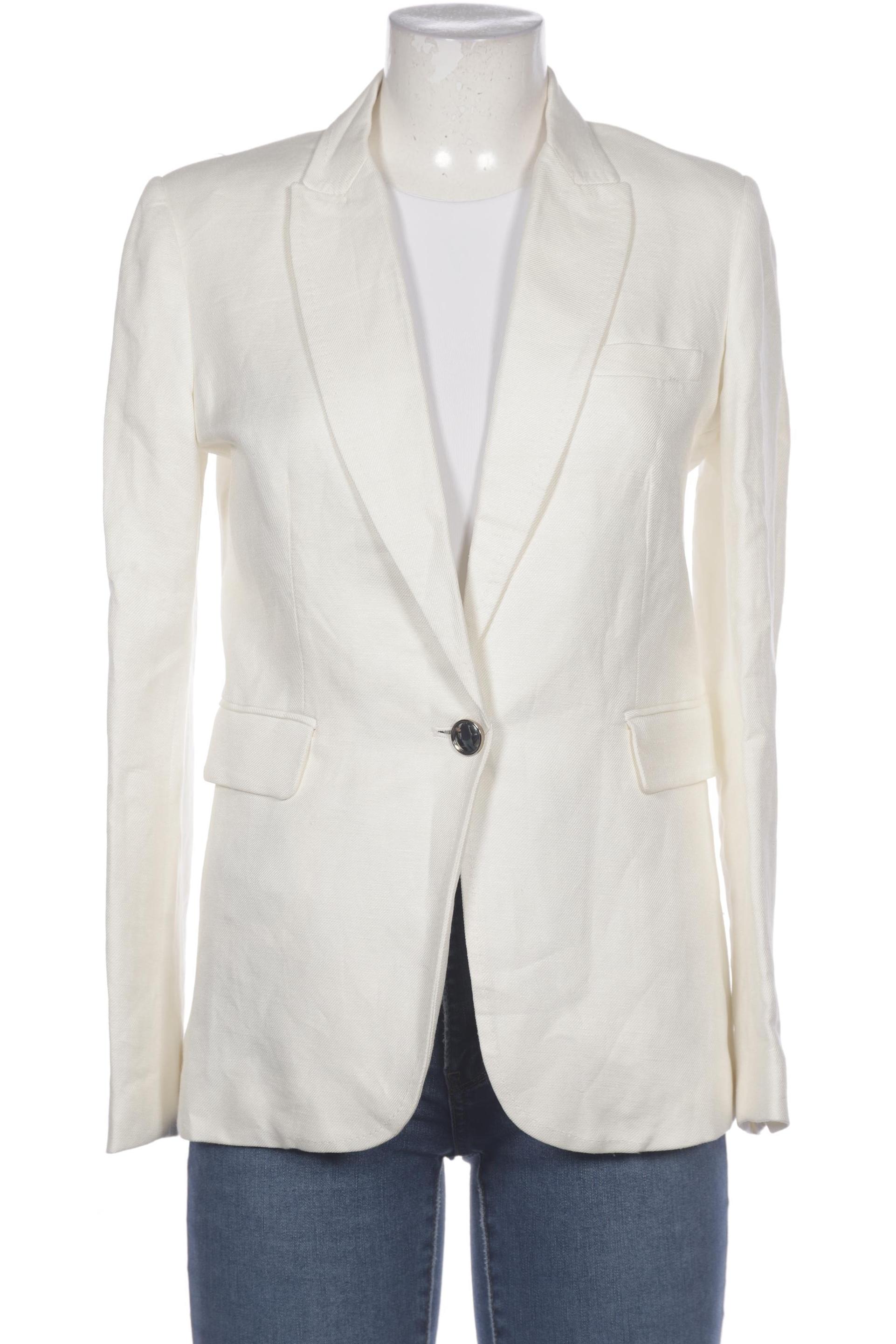 

Mango Damen Blazer, cremeweiß, Gr. 38