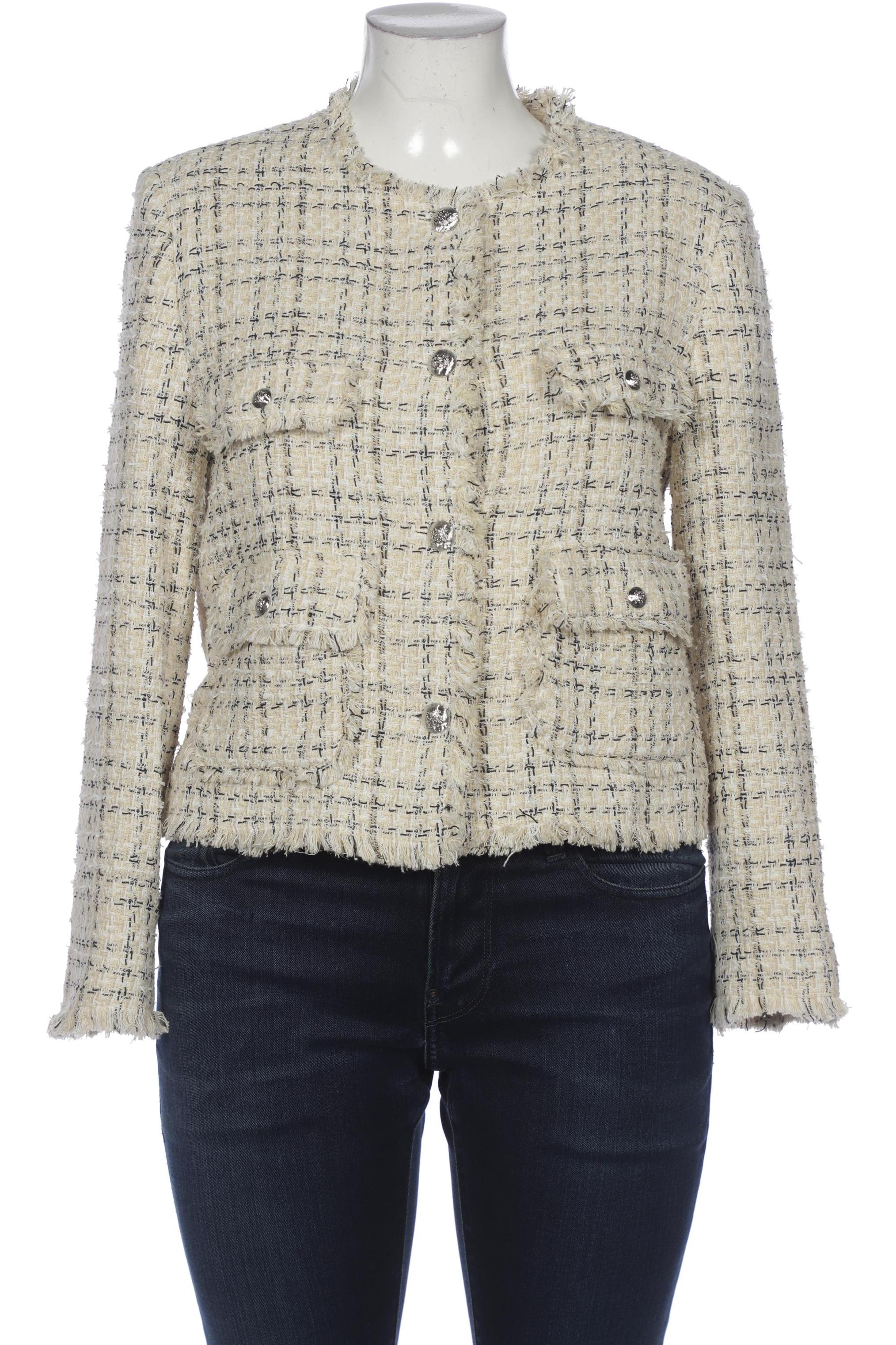 

Mango Damen Blazer, cremeweiß, Gr. 44