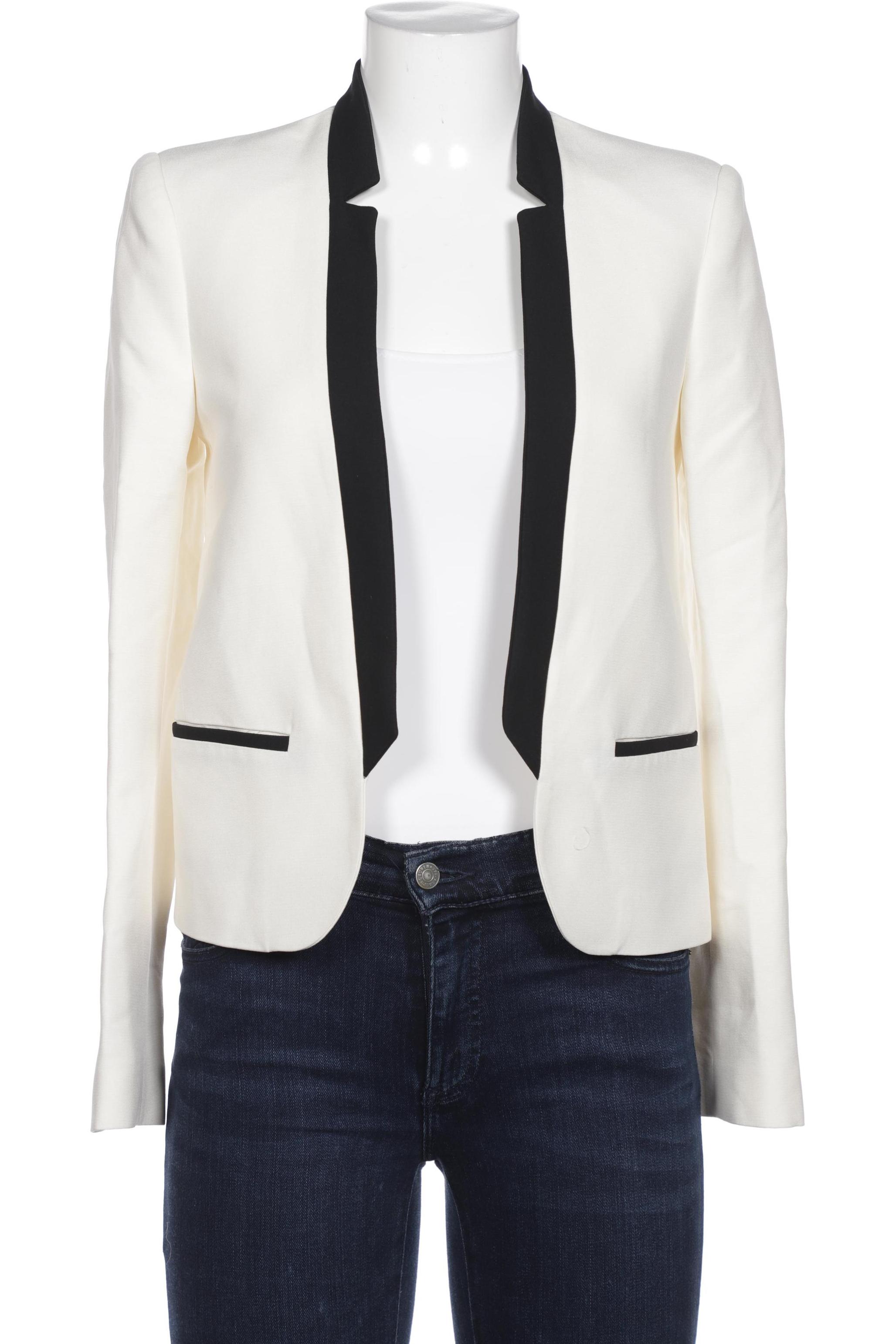

MANGO Damen Blazer, cremeweiß