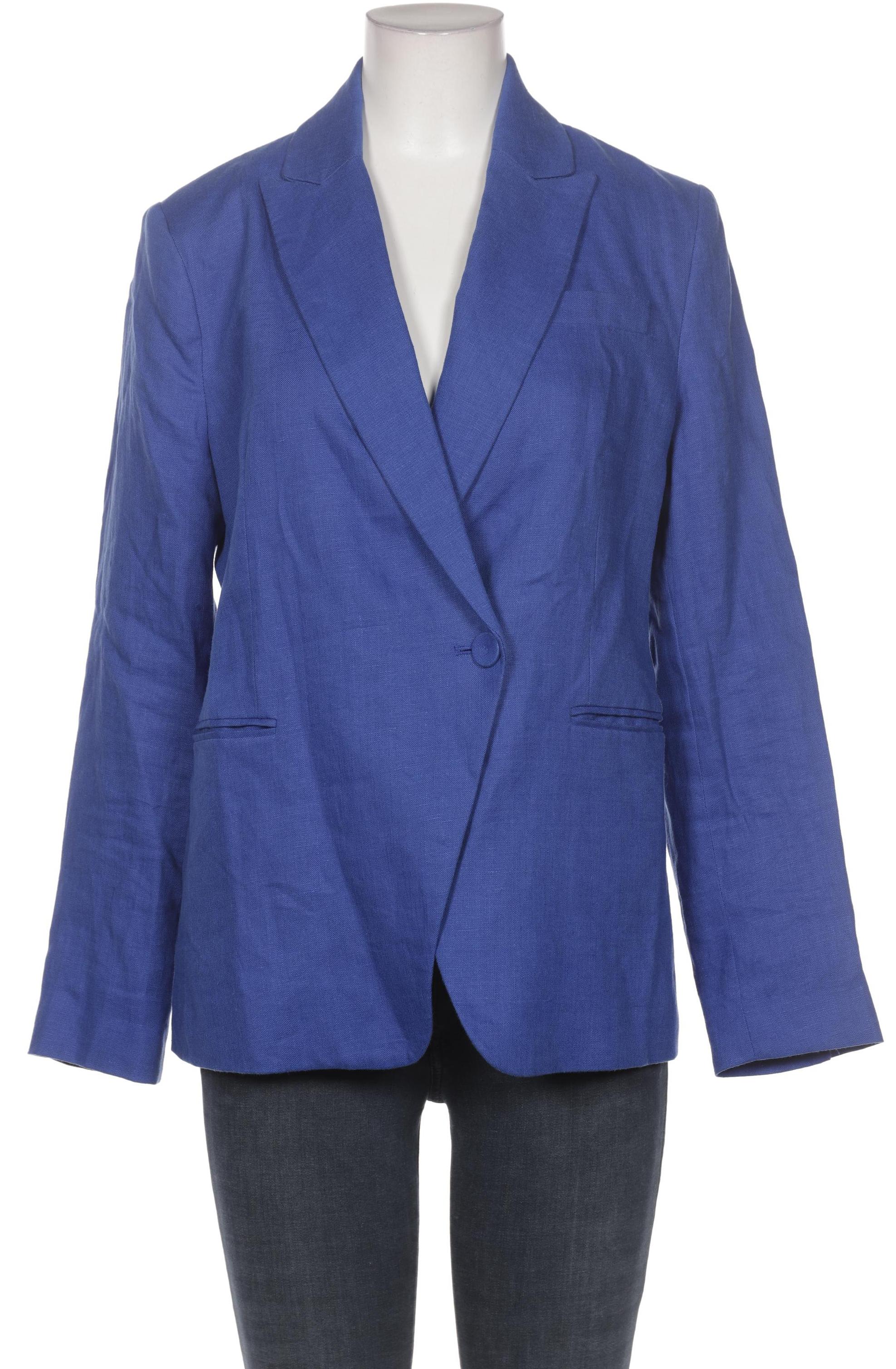 

Mango Damen Blazer, blau, Gr. 36