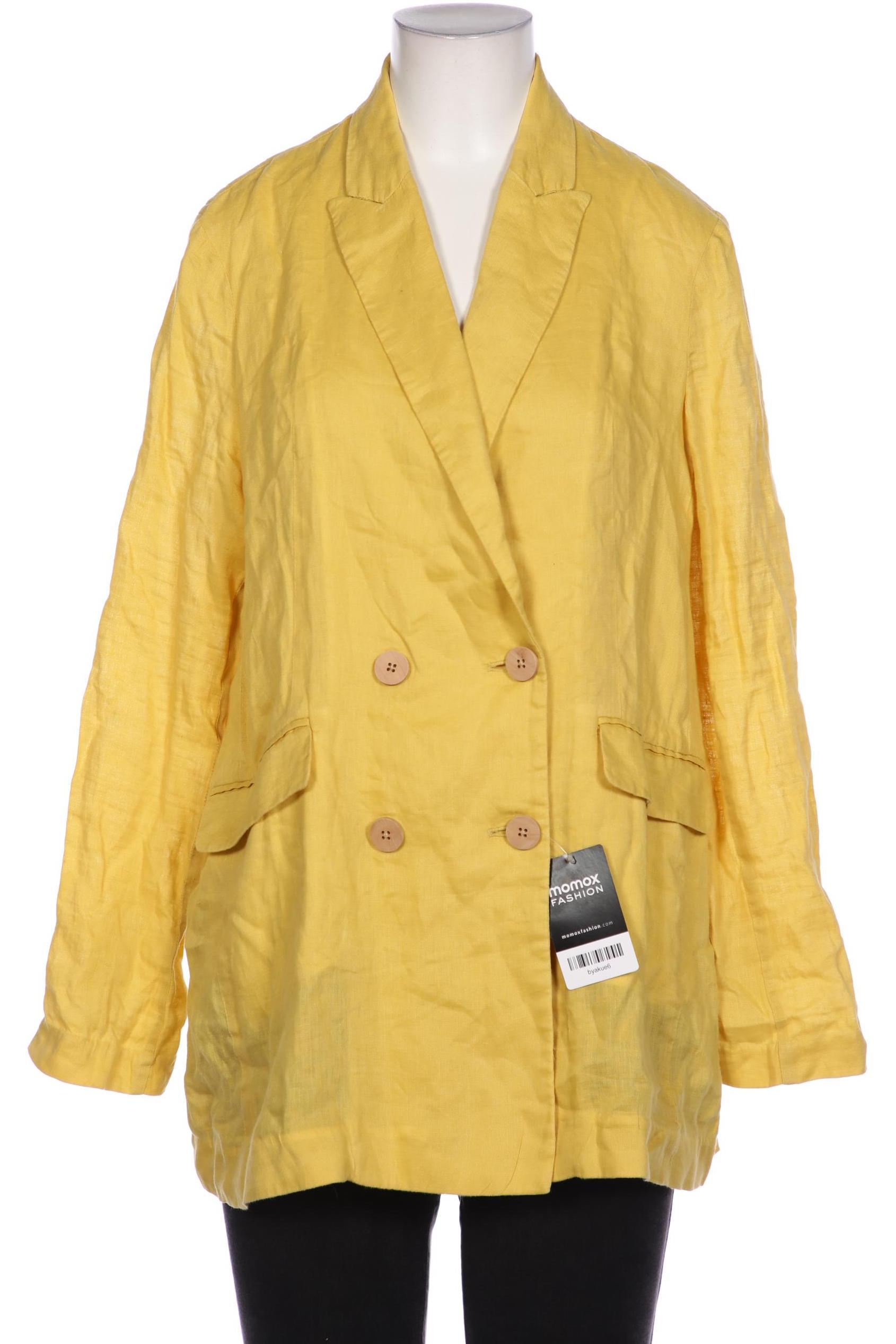 

Mango Damen Blazer, gelb, Gr. 38