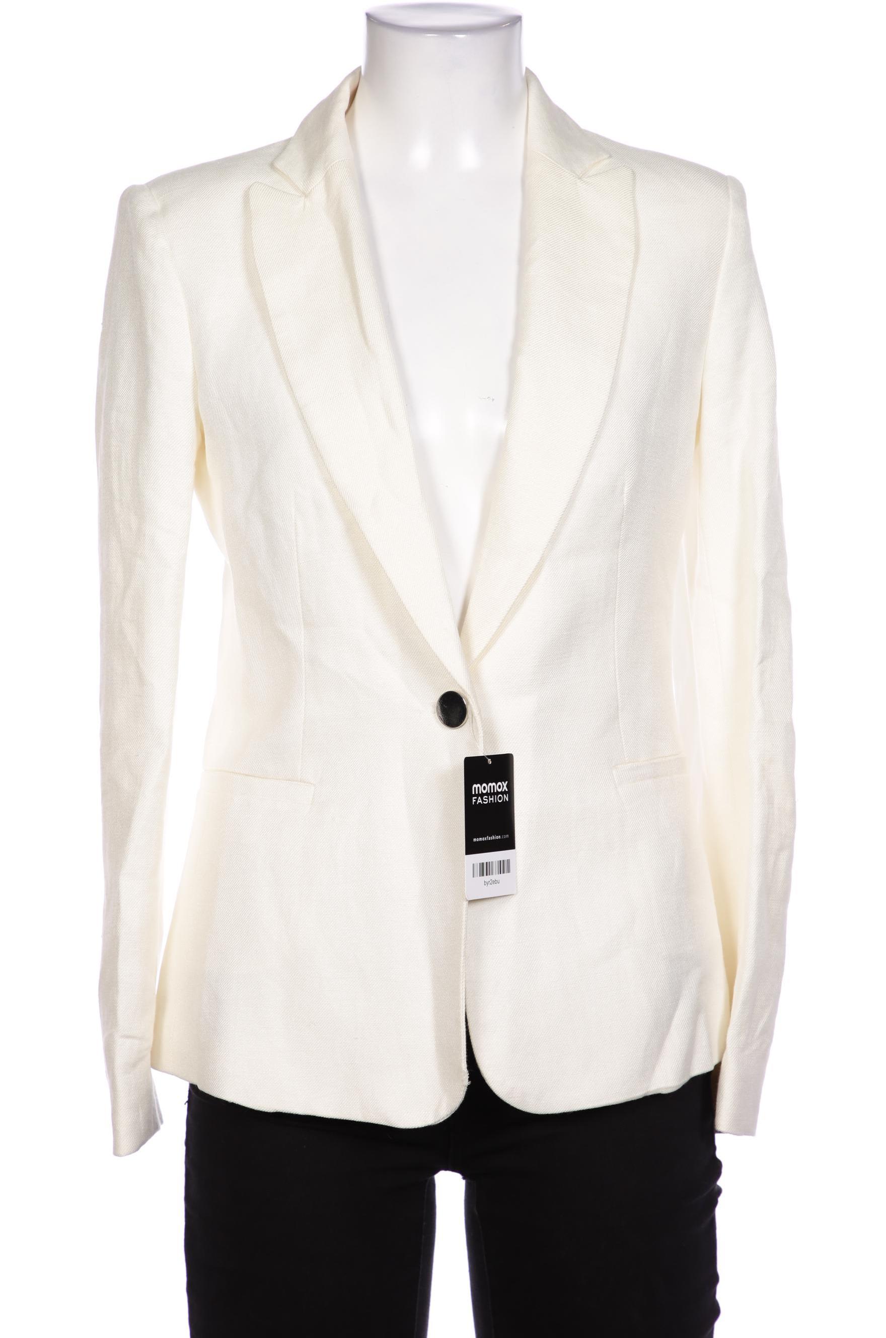

Mango Damen Blazer, weiß, Gr. 36