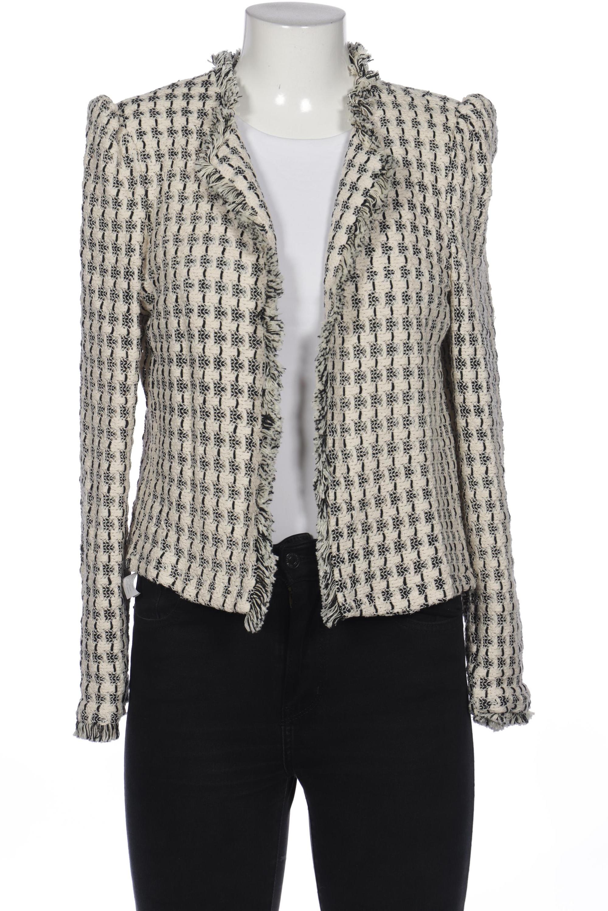 

MANGO Damen Blazer, cremeweiß