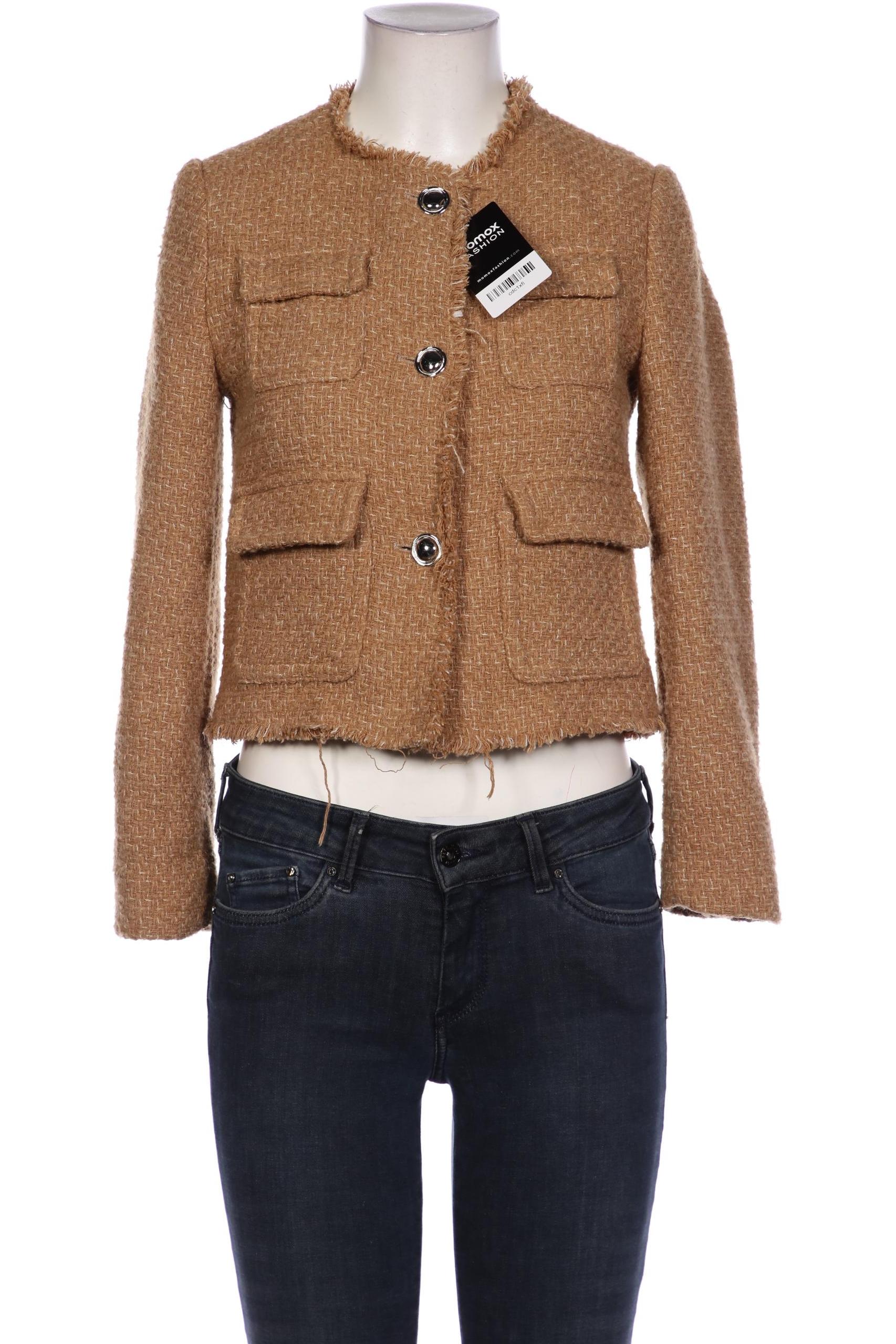 

Mango Damen Blazer, beige, Gr. 34