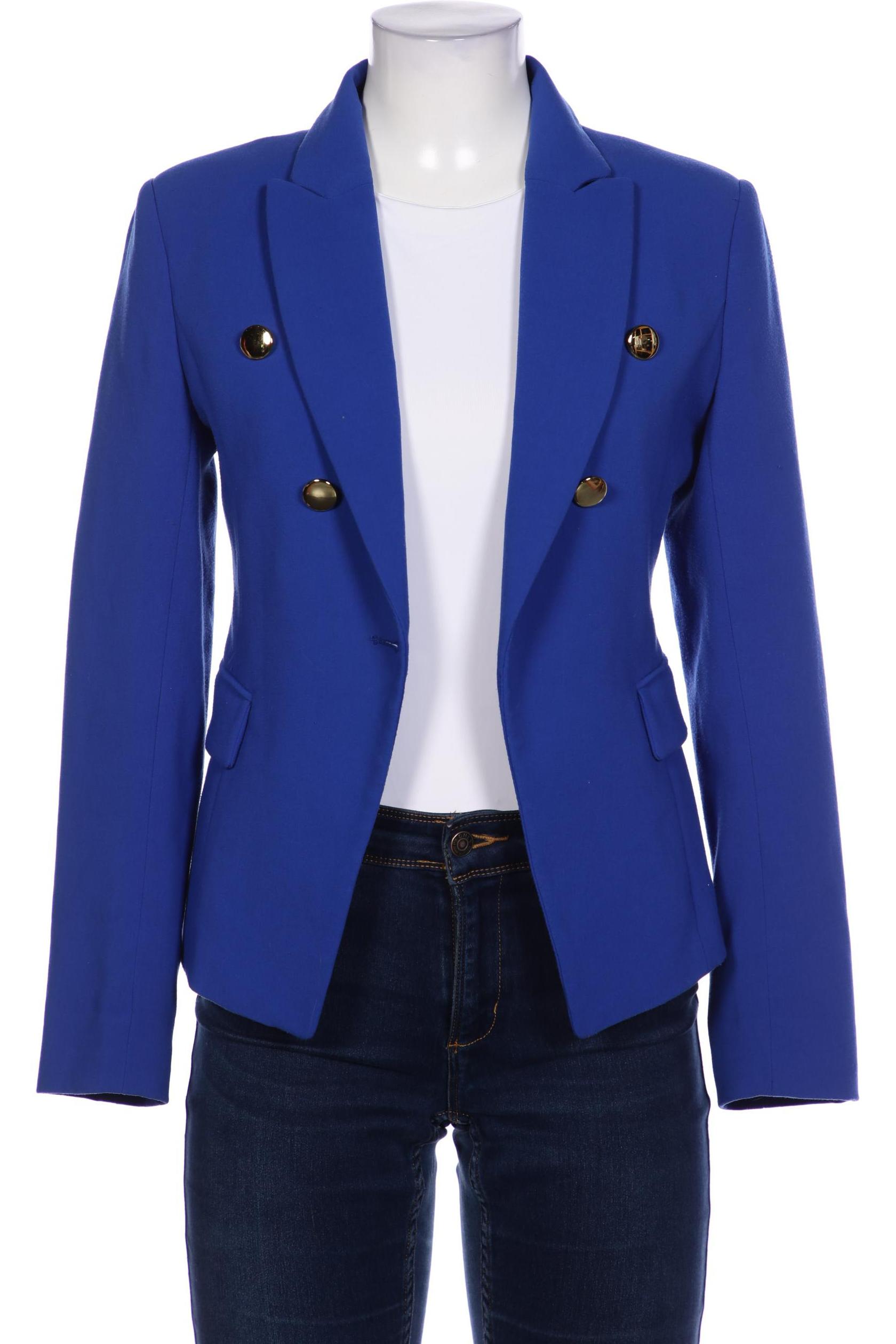 

Mango Damen Blazer, blau, Gr. 38