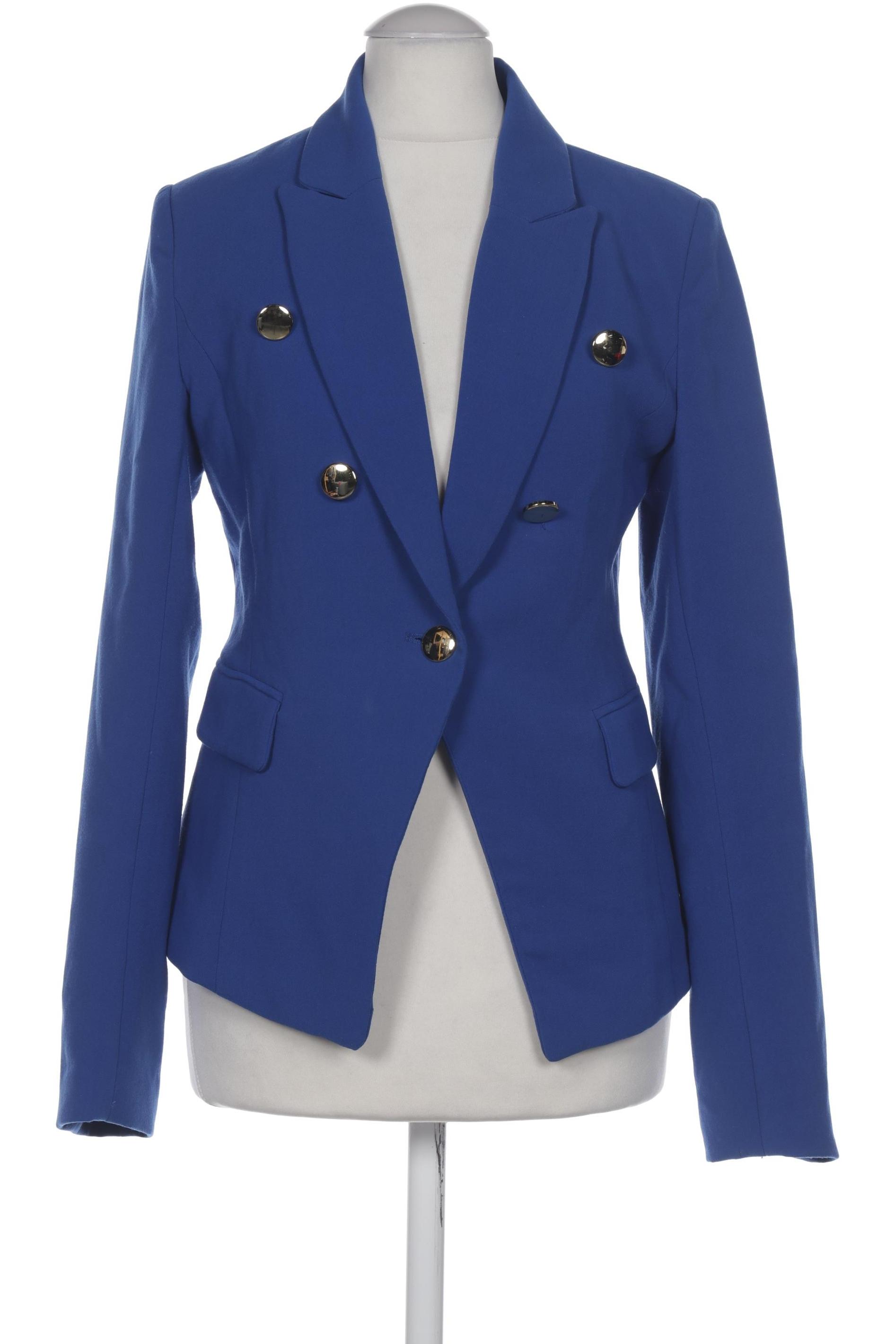 

Mango Damen Blazer, blau, Gr. 34