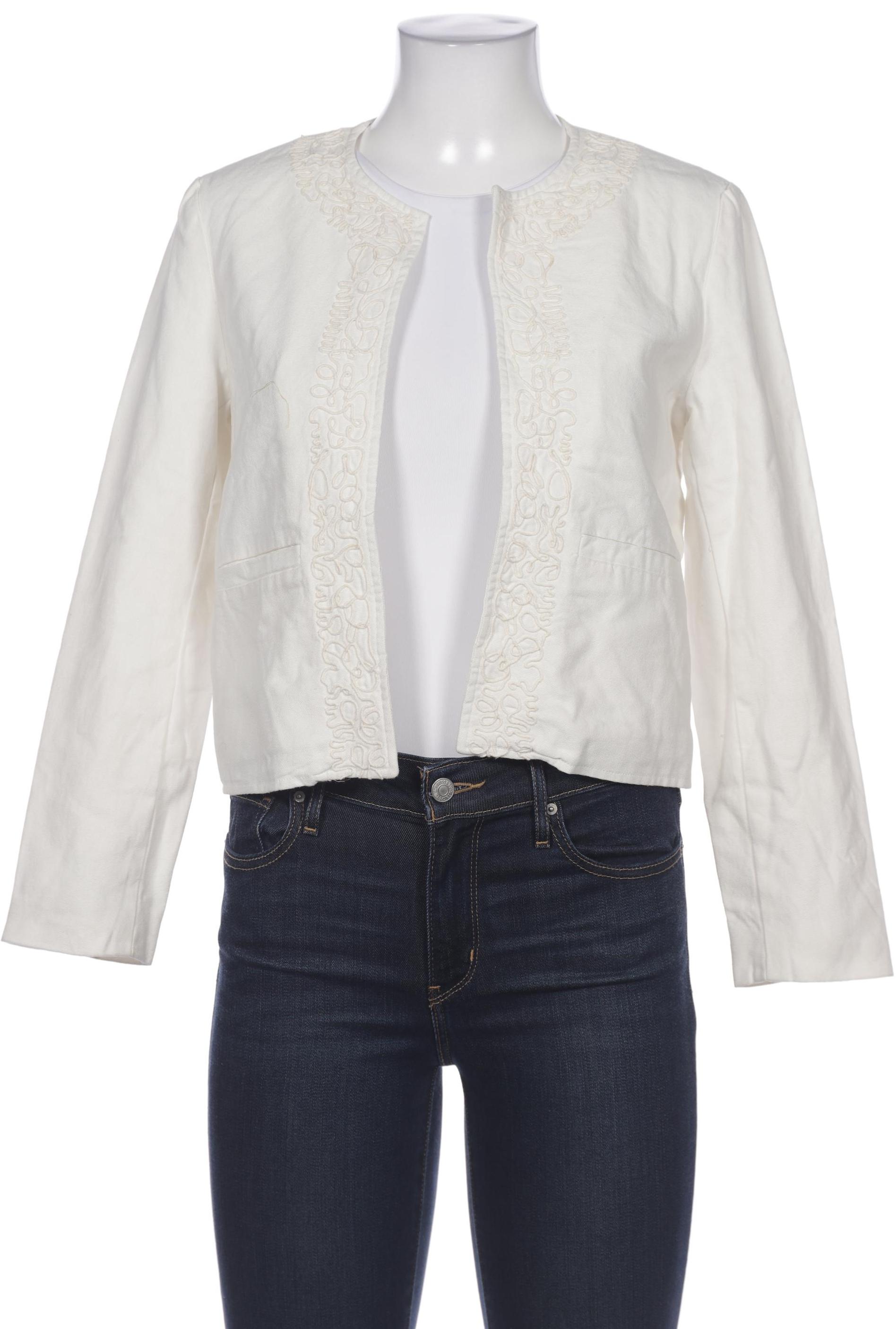 

Mango Damen Blazer, weiß, Gr. 36
