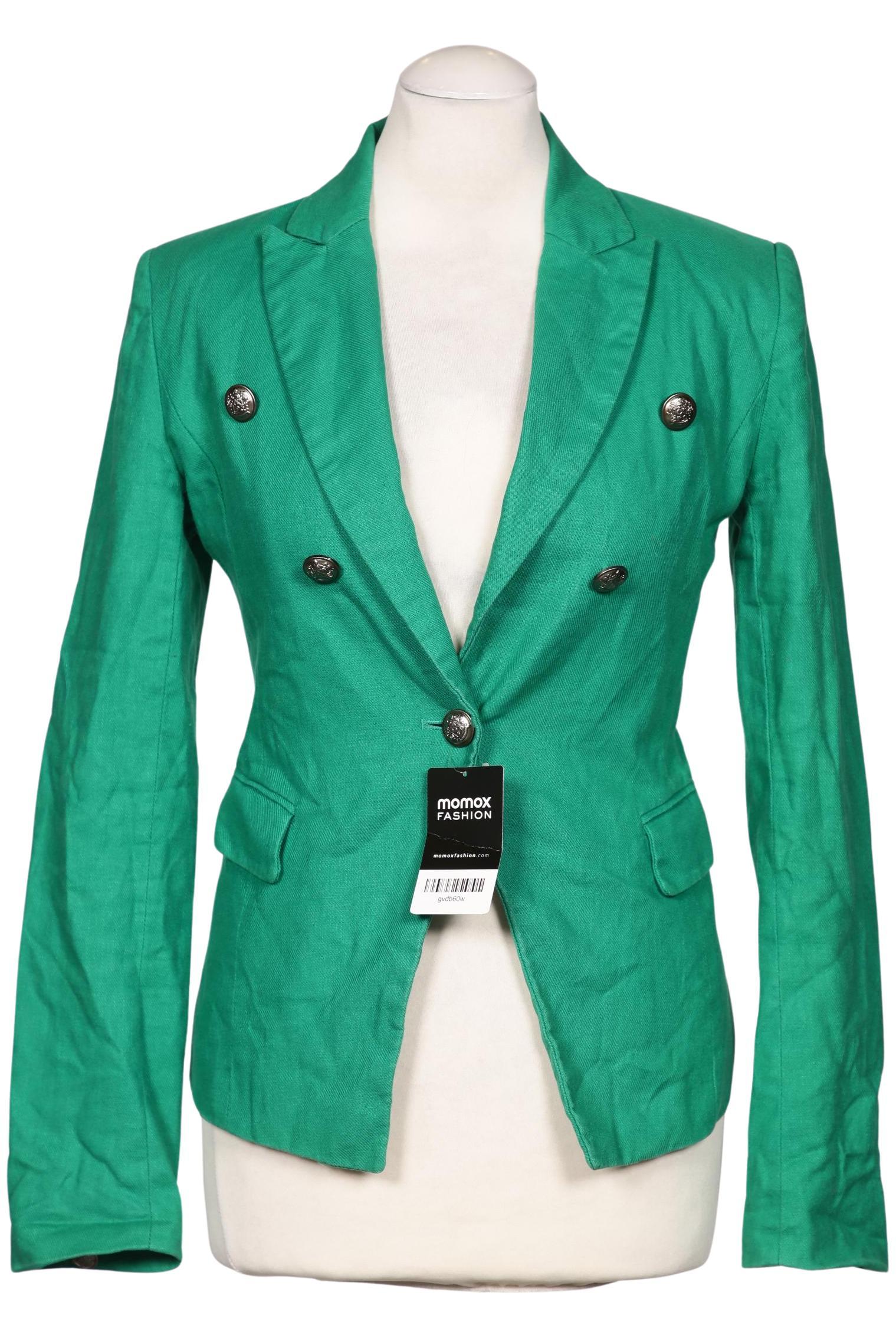 

Mango Damen Blazer, grün, Gr. 36
