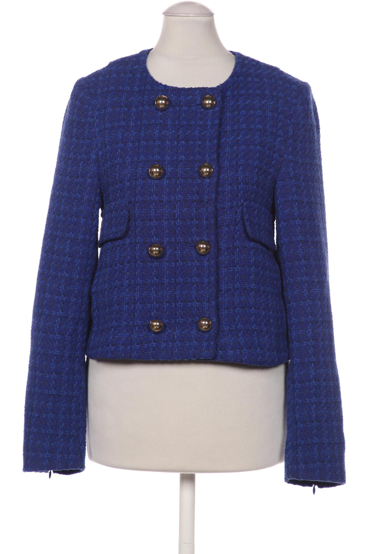 

Mango Damen Blazer, blau, Gr. 34
