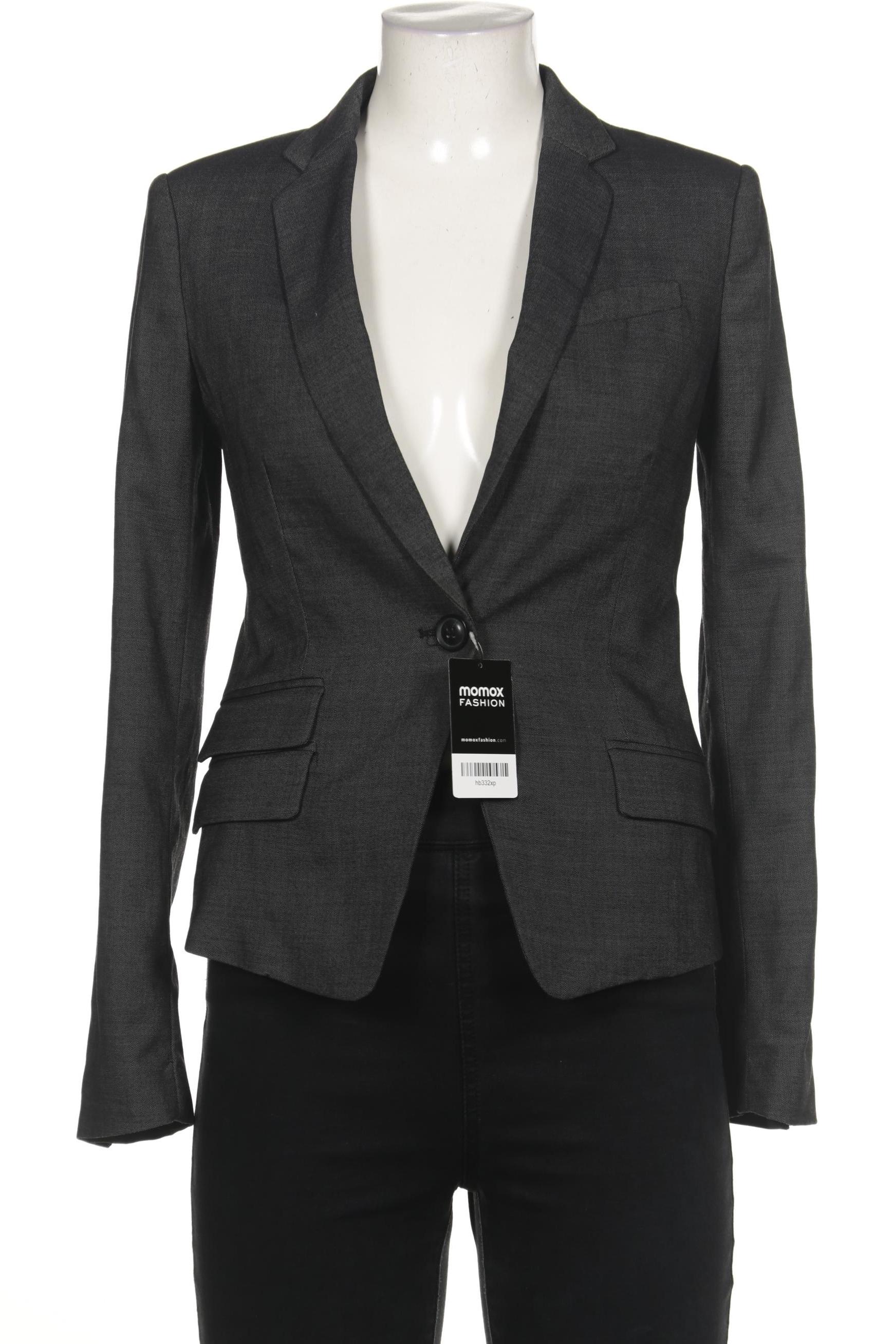 

Mango Damen Blazer, grau, Gr. 38