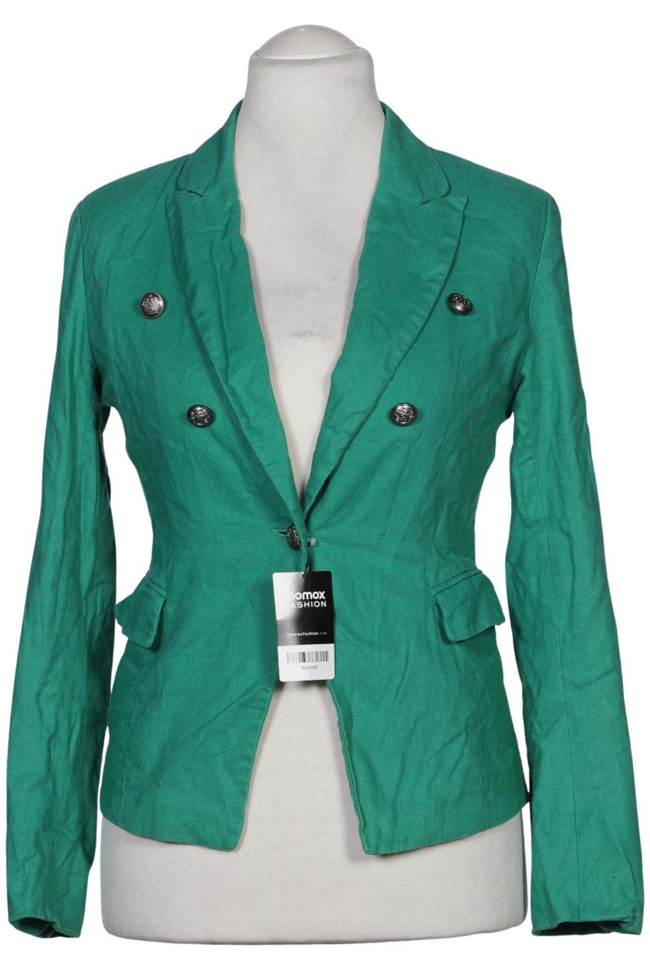 

Mango Damen Blazer, grün, Gr. 38