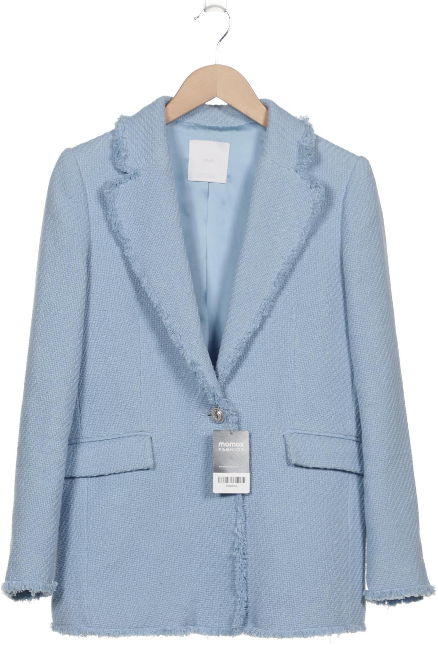 

Mango Damen Blazer, hellblau, Gr. 38