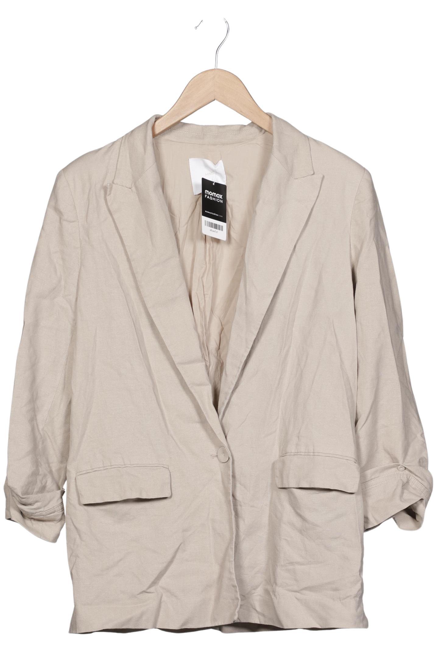 

Mango Damen Blazer, beige, Gr. 42