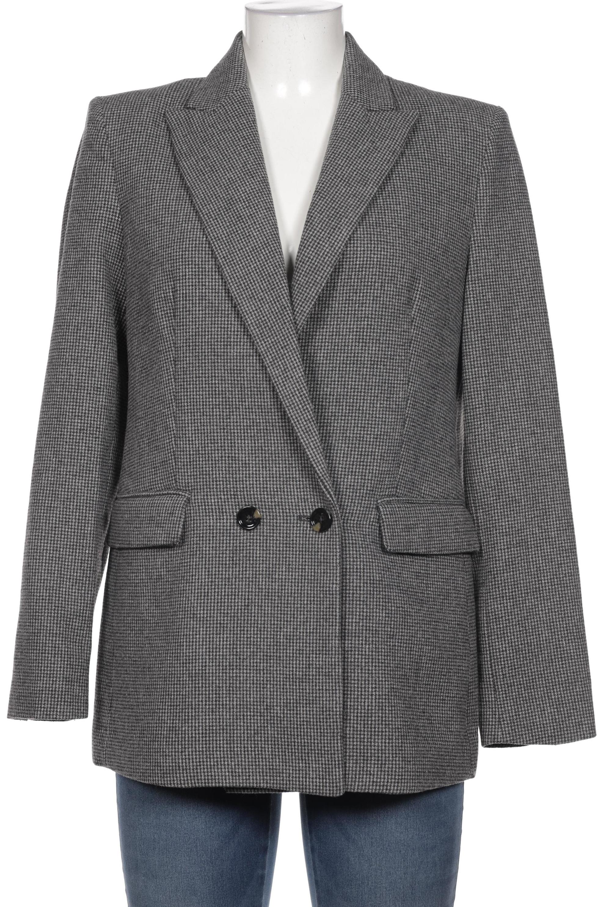 

Mango Damen Blazer, grau, Gr. 38