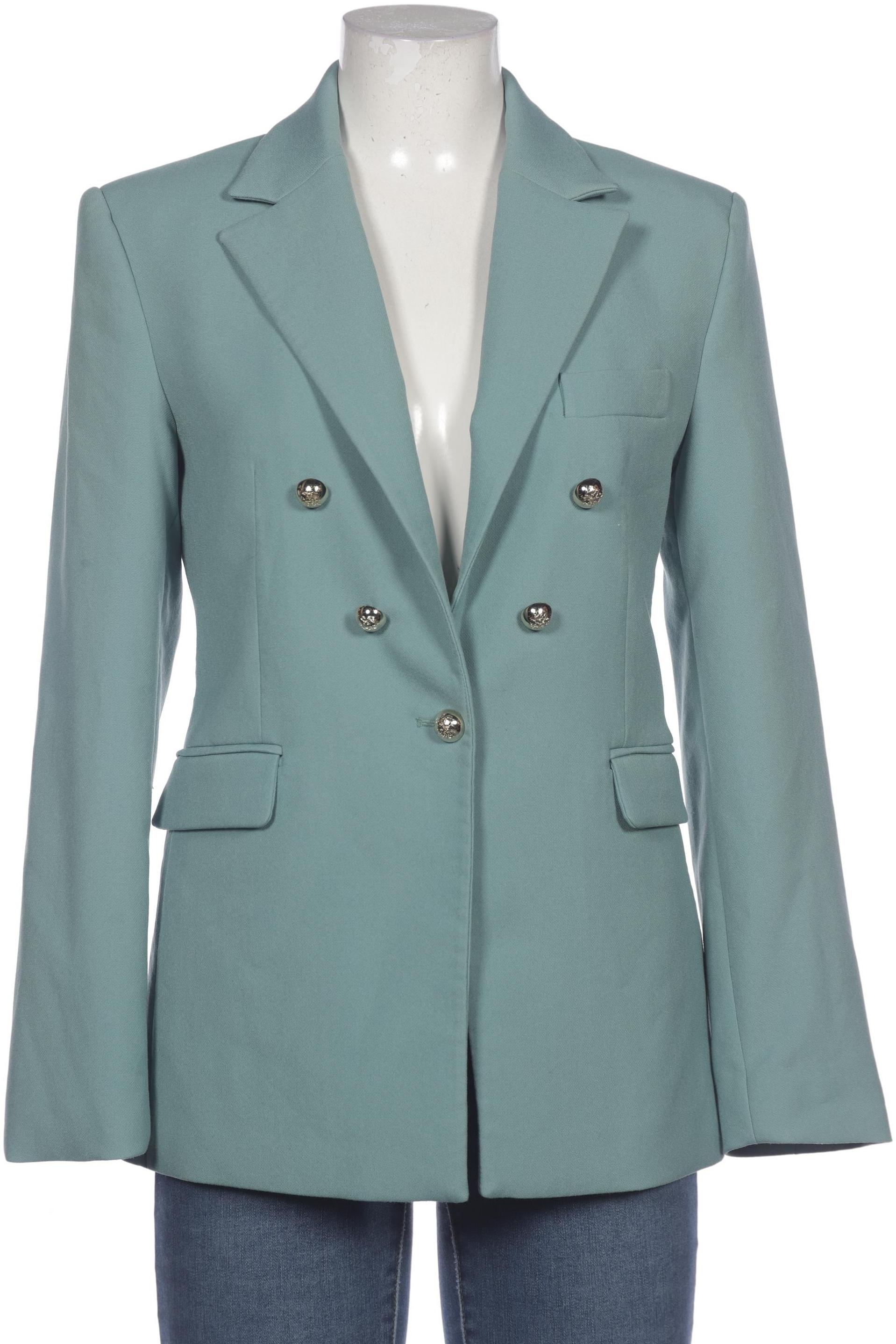

Mango Damen Blazer, türkis, Gr. 38