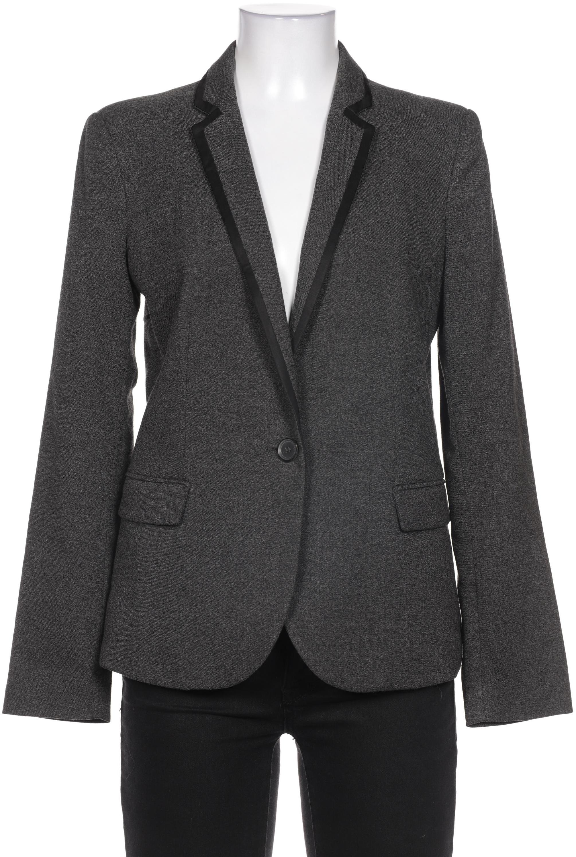 

Mango Damen Blazer, grau, Gr. 38