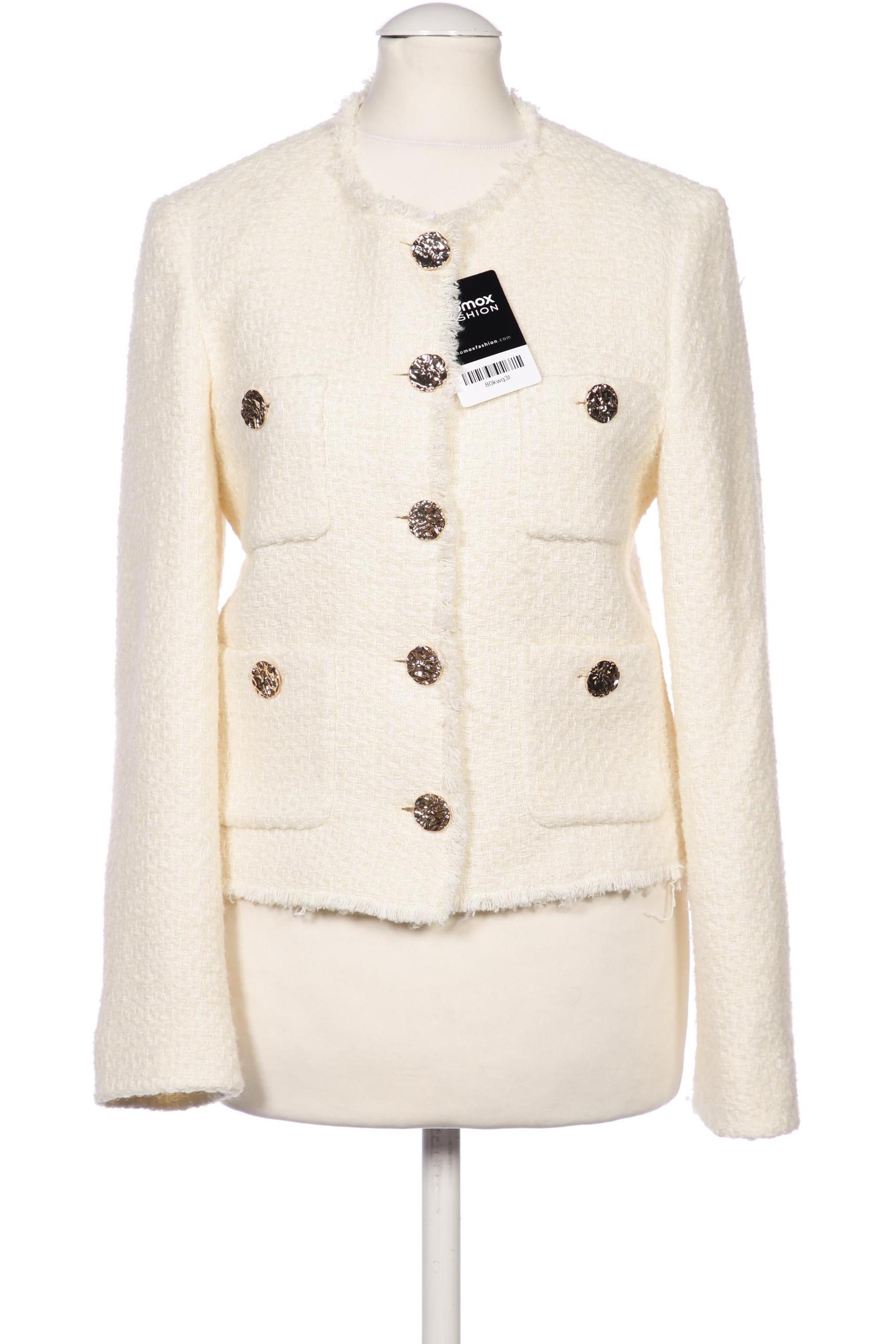 

Mango Damen Blazer, cremeweiß, Gr. 34