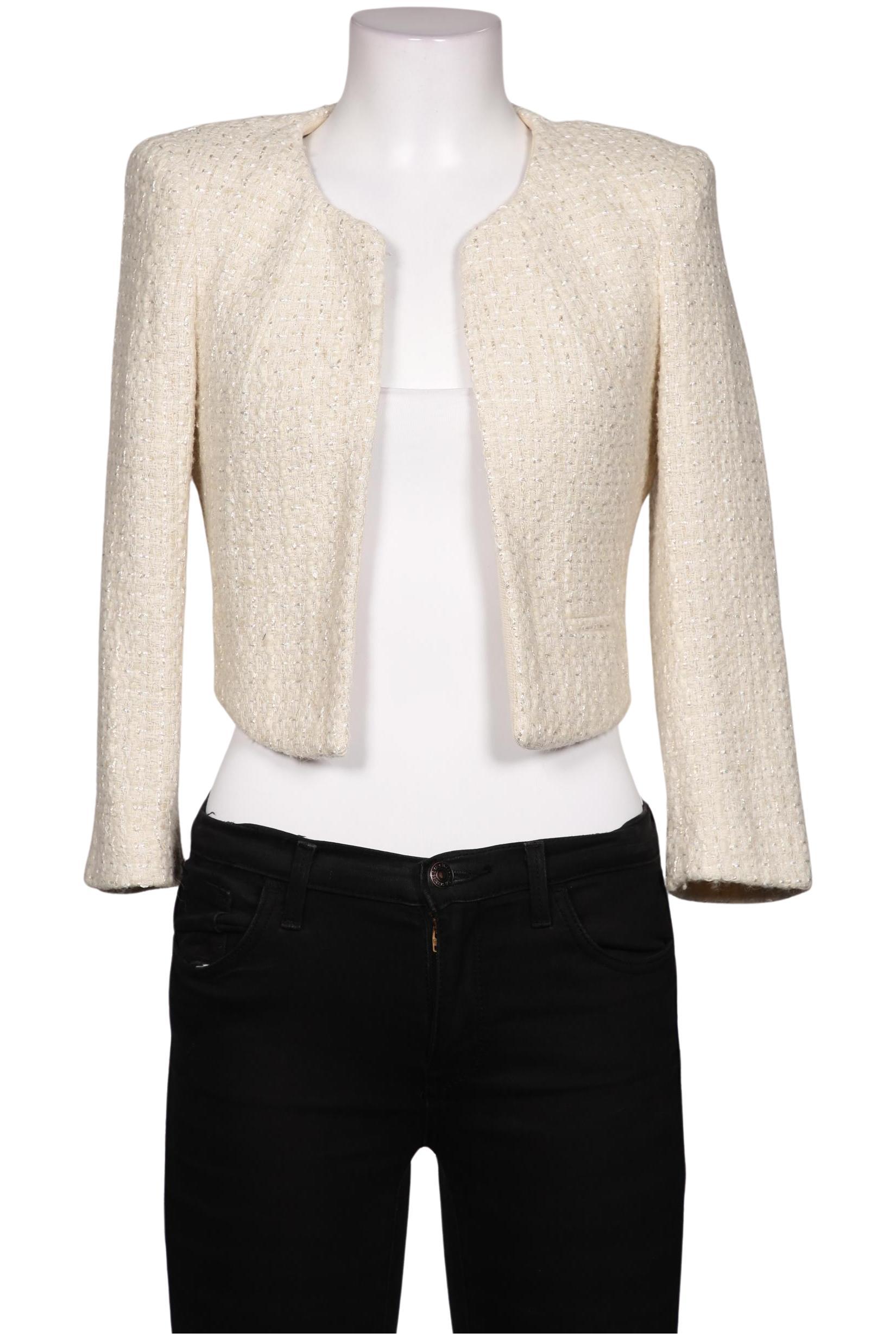 

Mango Damen Blazer, cremeweiß, Gr. 36